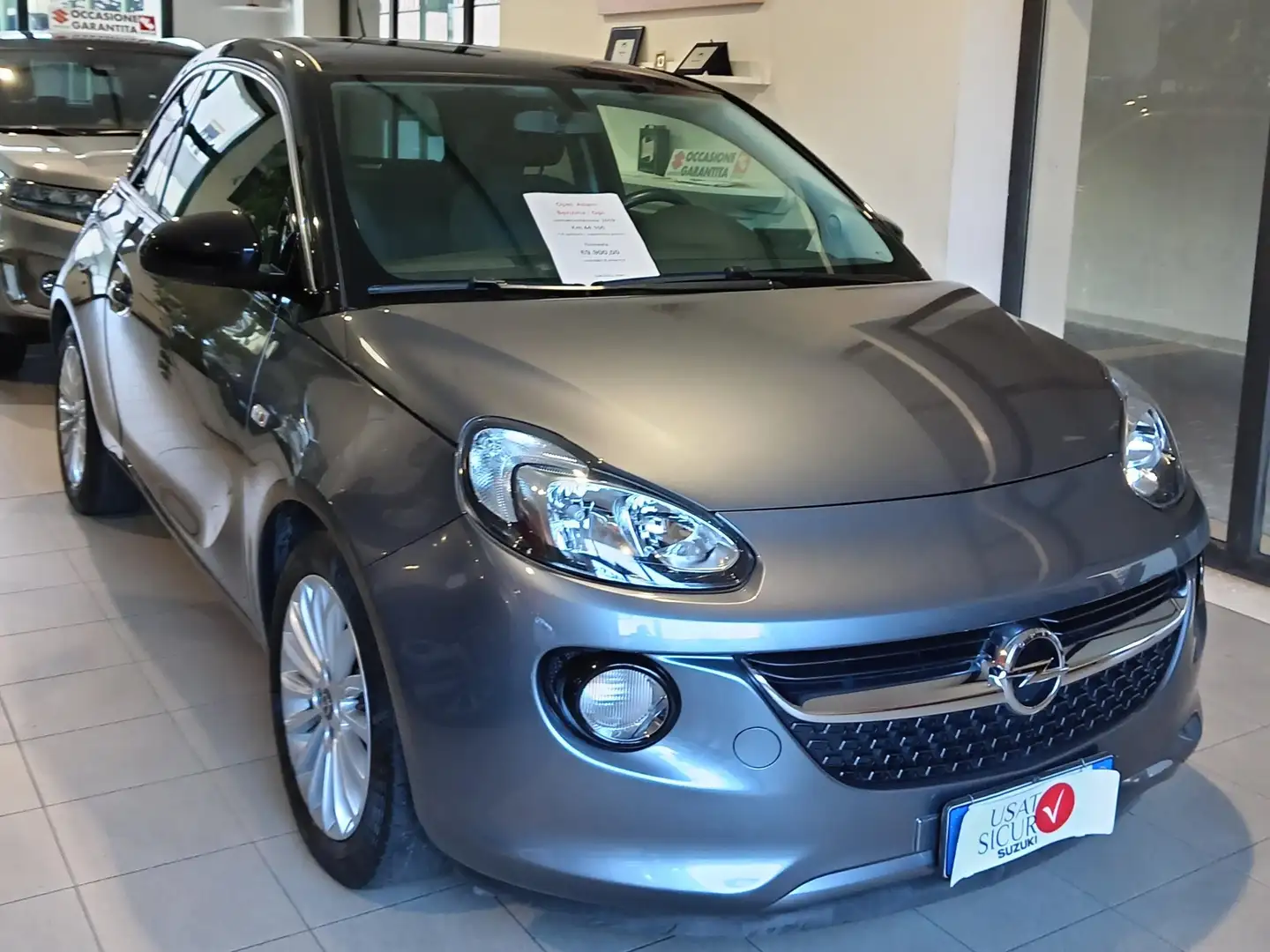 Opel Adam Adam 1.4 Glam Gpl-tech 87cv my18.5 Gris - 1