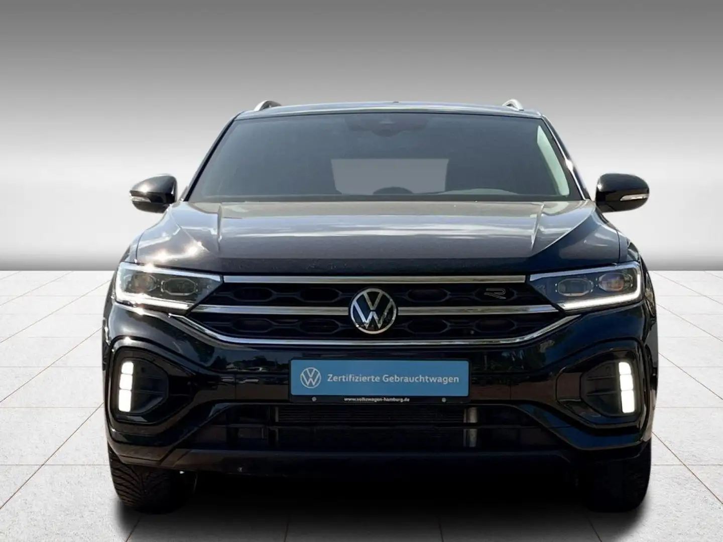 Volkswagen T-Roc 2.0 TDI R-Line DSG AHK Navi LED Kamera Schwarz - 2