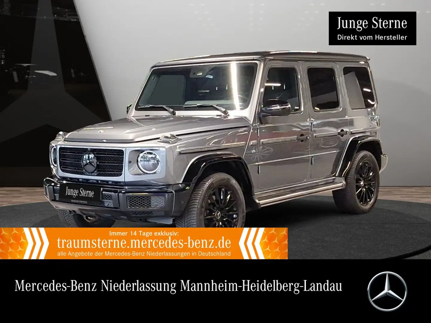 Mercedes-Benz G 500 AMG+NIGHT+GSD+360+MULTIBEAM+STHZG+FAHRASS+9G Grau - 1