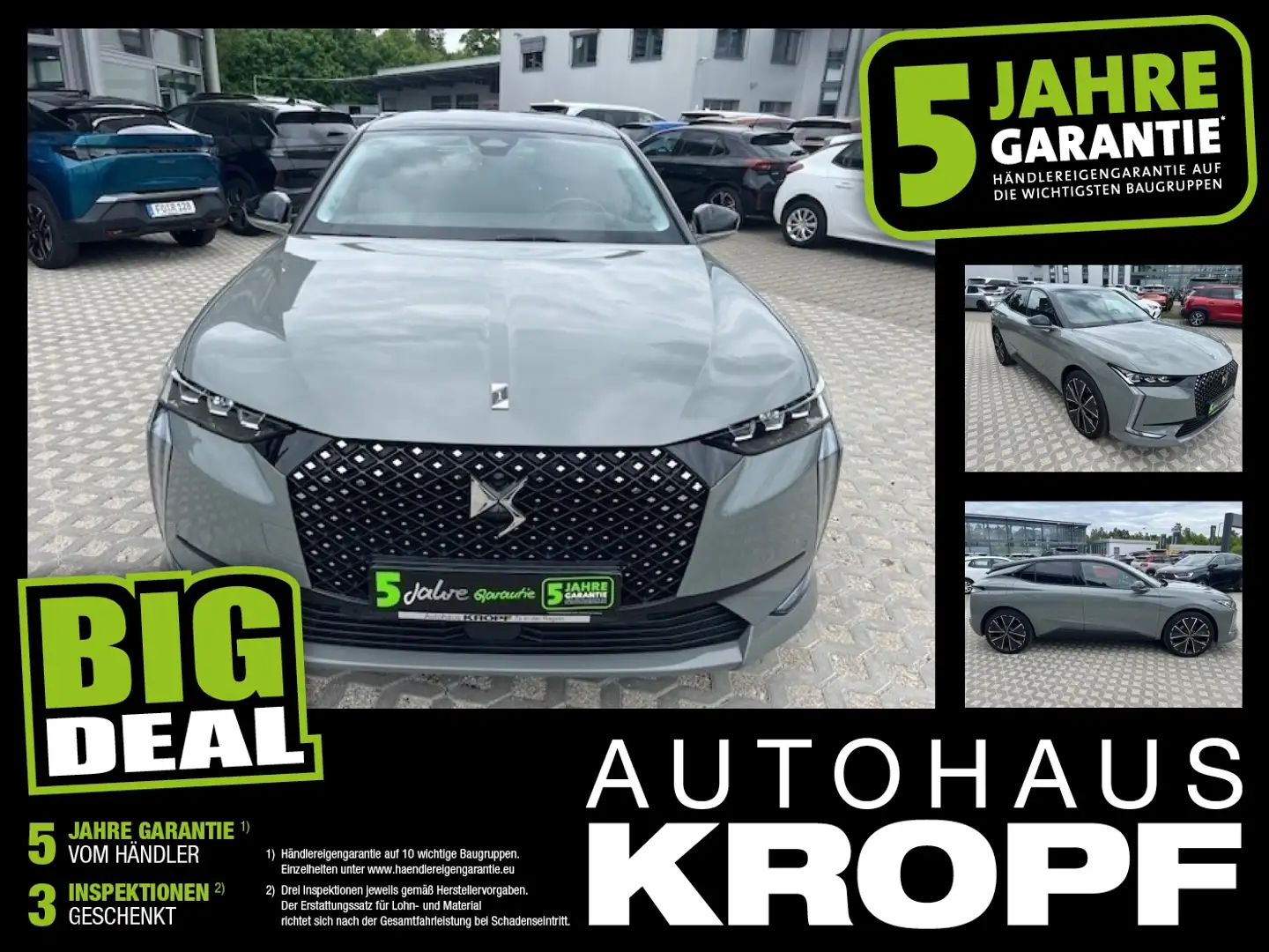 DS Automobiles DS 4 225 S&S E-Tense La Première HUD el.Heck LM Gris - 1