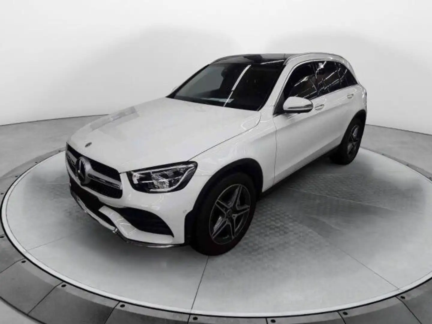 Mercedes-Benz GLC 200 4M AMG+Pano+Distr+StandH+AHK+360+HUD Blanc - 1