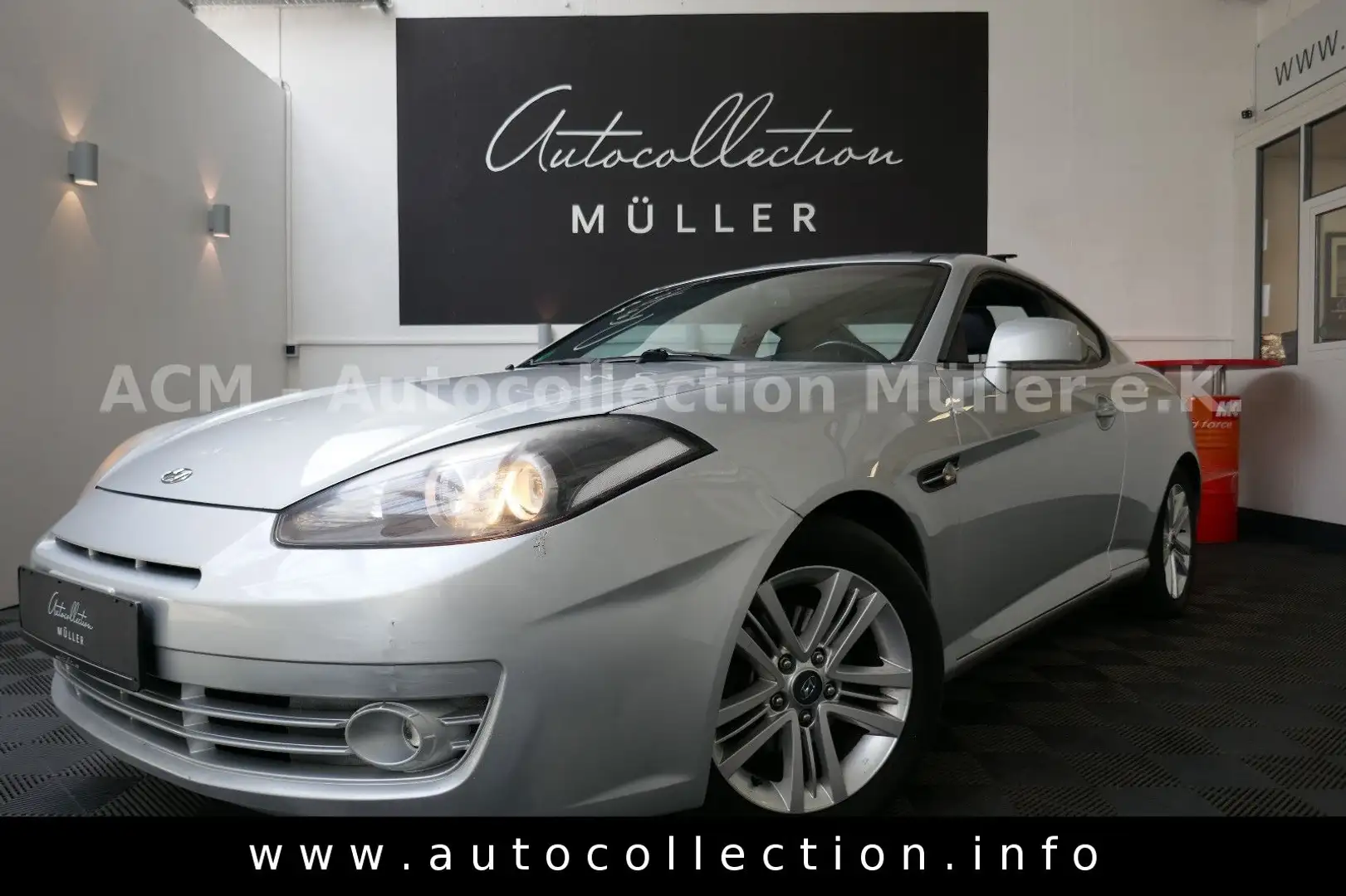 Hyundai Coupe *Leder*Sitzheizung*Alu*Schiebedach*Tempo* Silber - 1