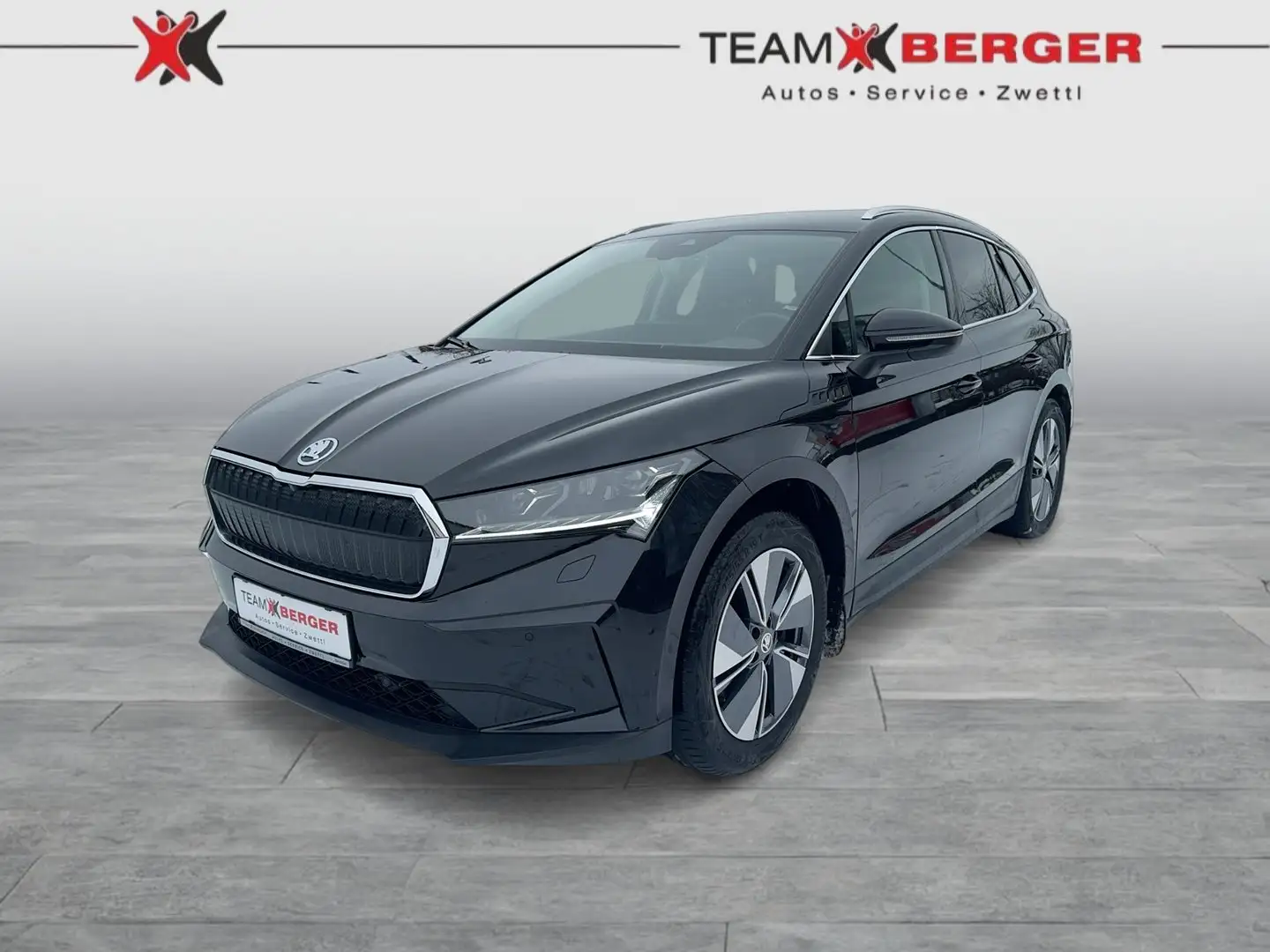 Skoda Enyaq 80 Schwarz - 1