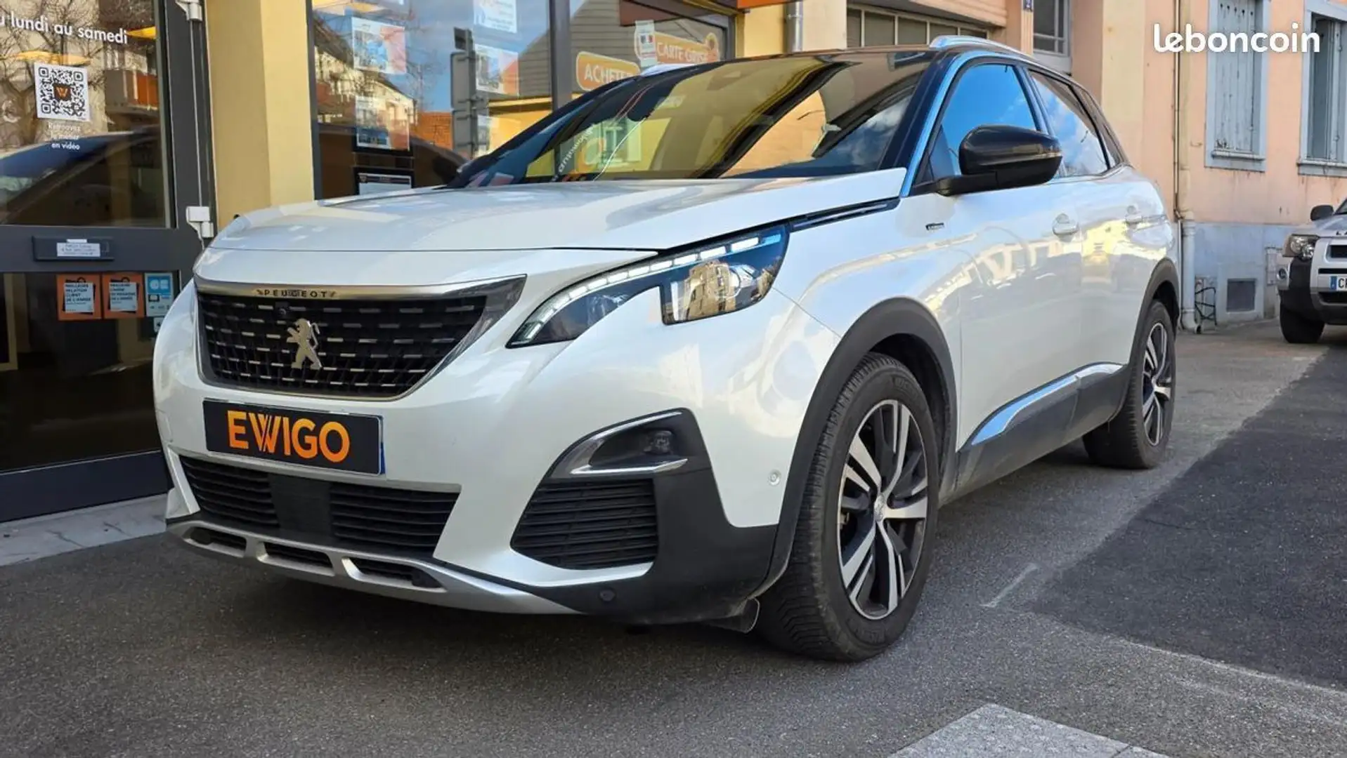 Peugeot 3008 GENERATION-II 1.6 THP 165 GT LINE EAT BVA START-ST Blanc - 2