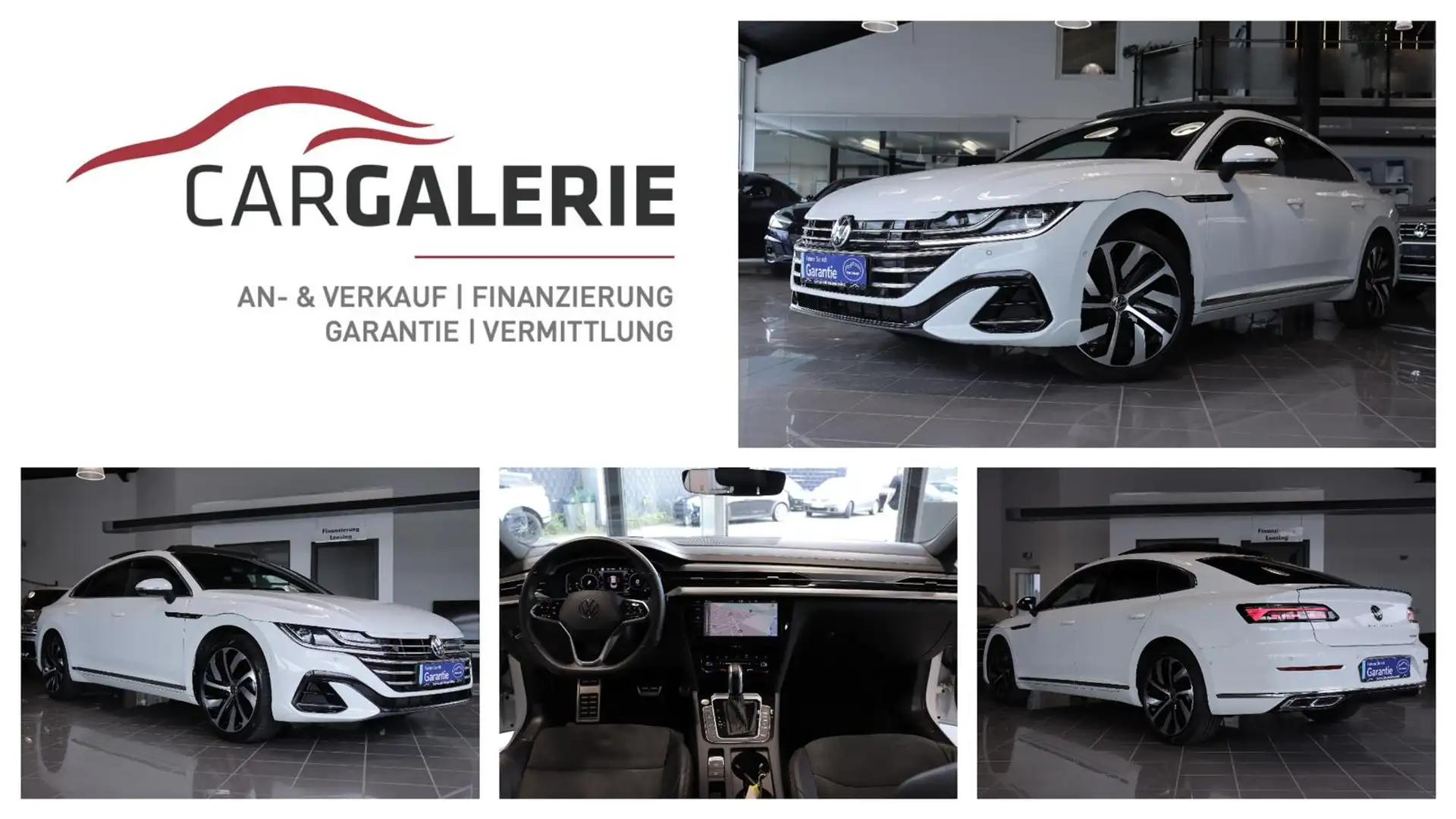 Volkswagen Arteon 1.4 TSI R-Line eHybrid PANO*HEADUP*ACC* Weiß - 1