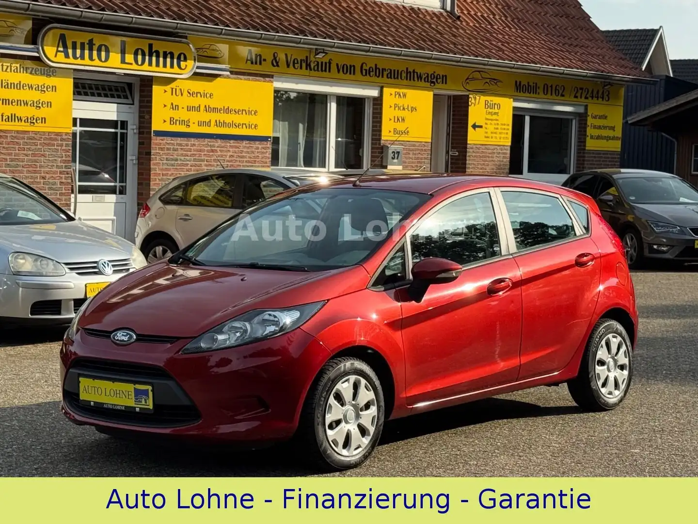 Ford Fiesta Trend Klimaanlage HU: 04.2027 Rouge - 1