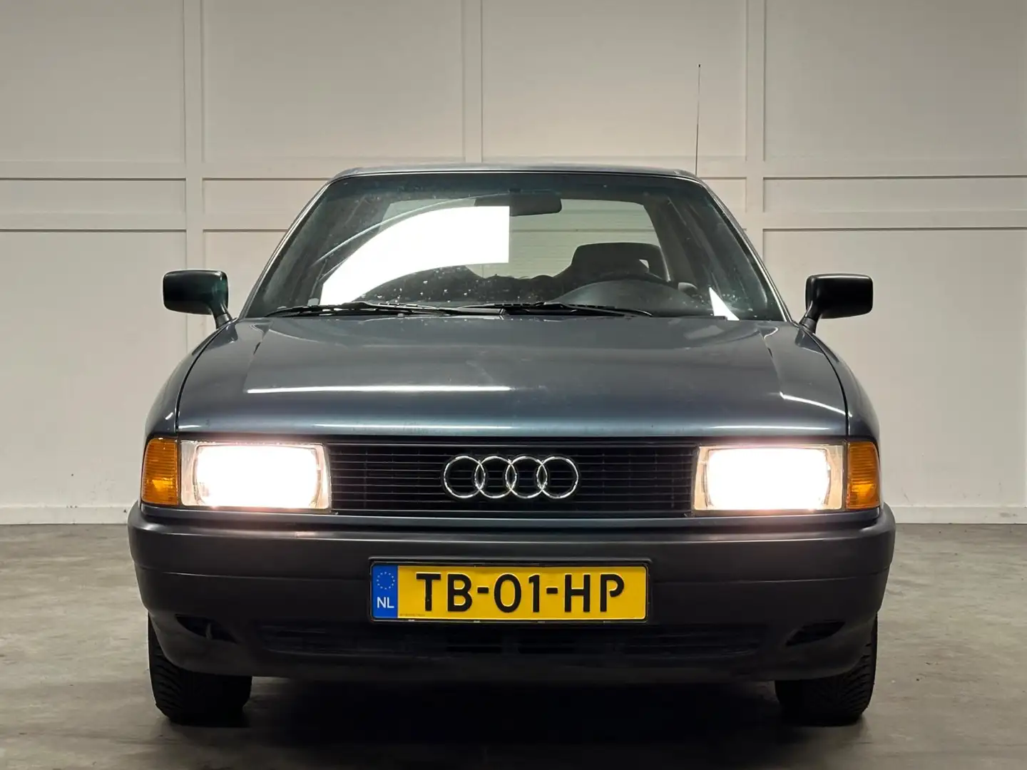 Audi 80 1.8 S / 63.187 KM NaP / 1988 / NL'se Auto Bleu - 2