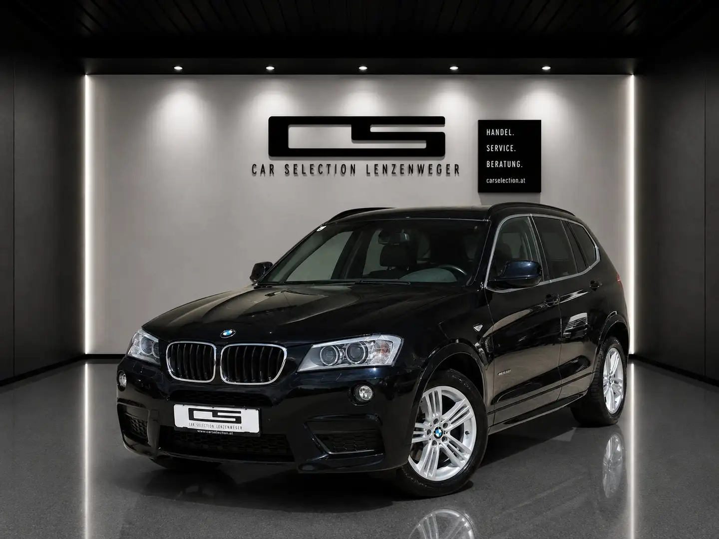 BMW X3 Ö-Paket Aut.///M Paket/wenig Kilometer/1.Besitz Schwarz - 1