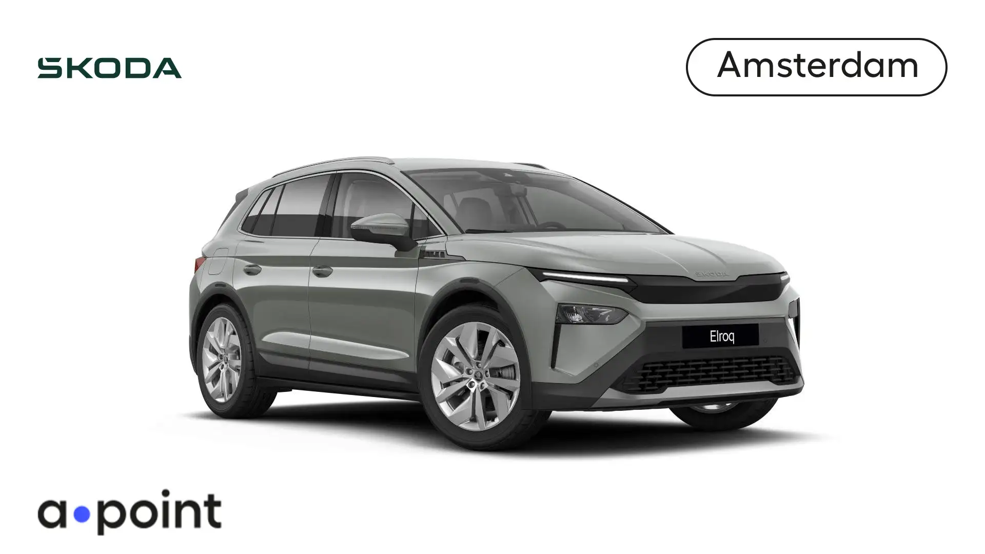 Skoda Elroq 85 Business Edition Tour 286 pk | Business Upgrade Grijs - 1