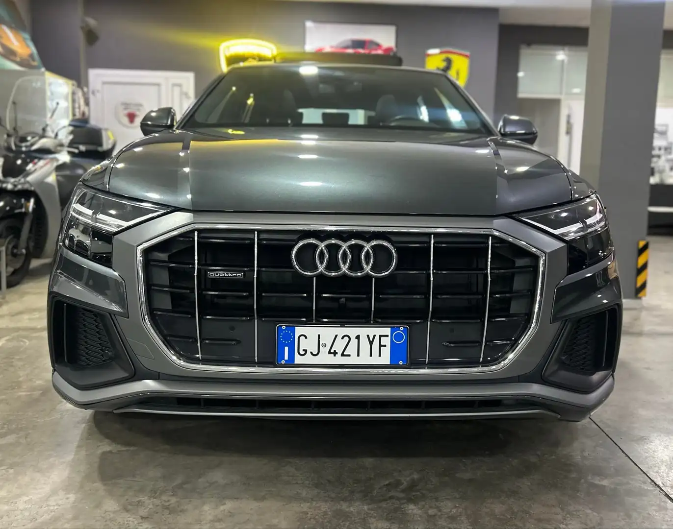 Audi Q8 Q8 50 mhev S-line quattro tiptronic *TETTO*MEMORIA Gris - 1