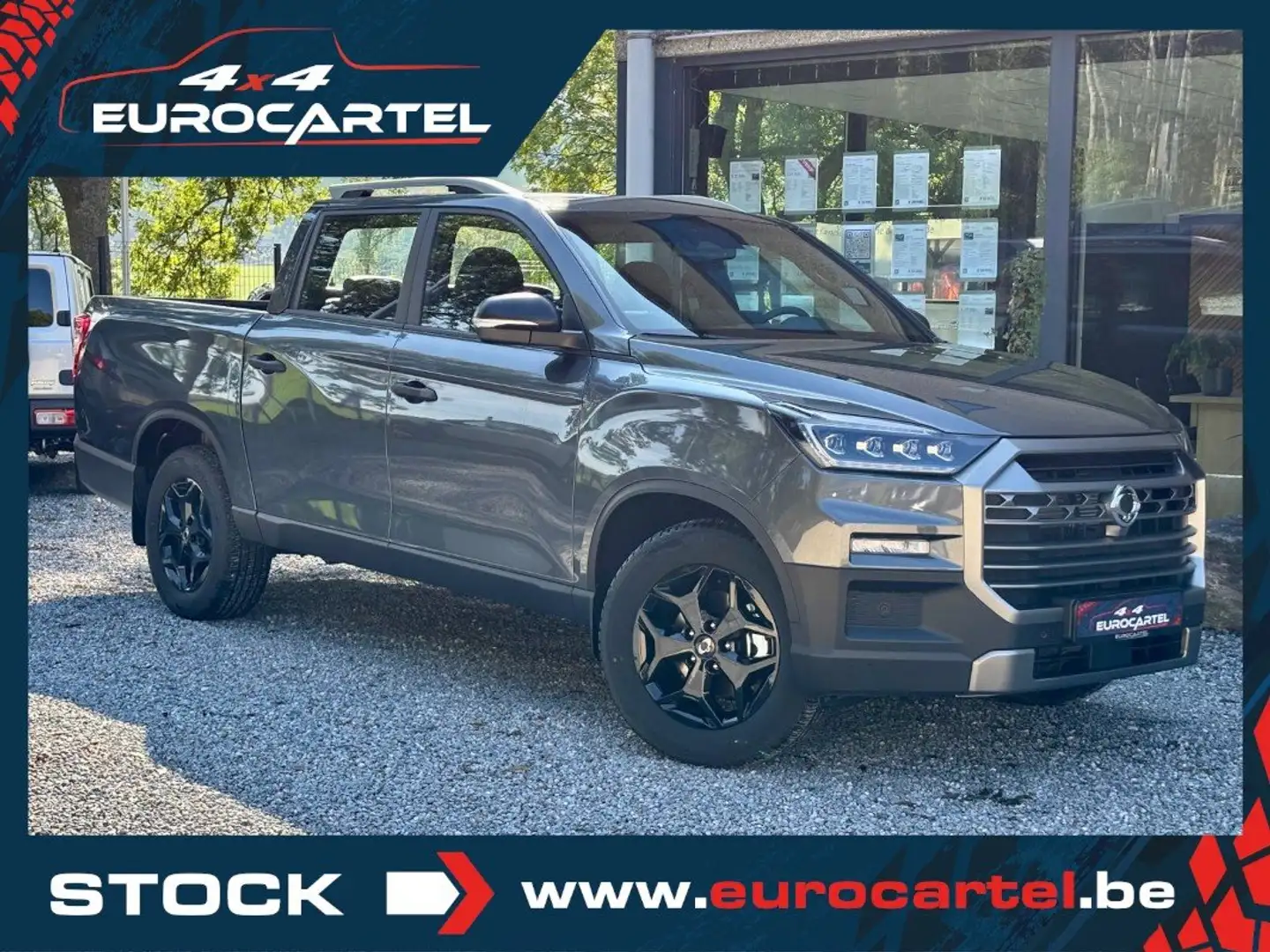 SsangYong Musso Grand 2.2D 202CV | BLACK EDITION | 29.750€ HTVA Grau - 1
