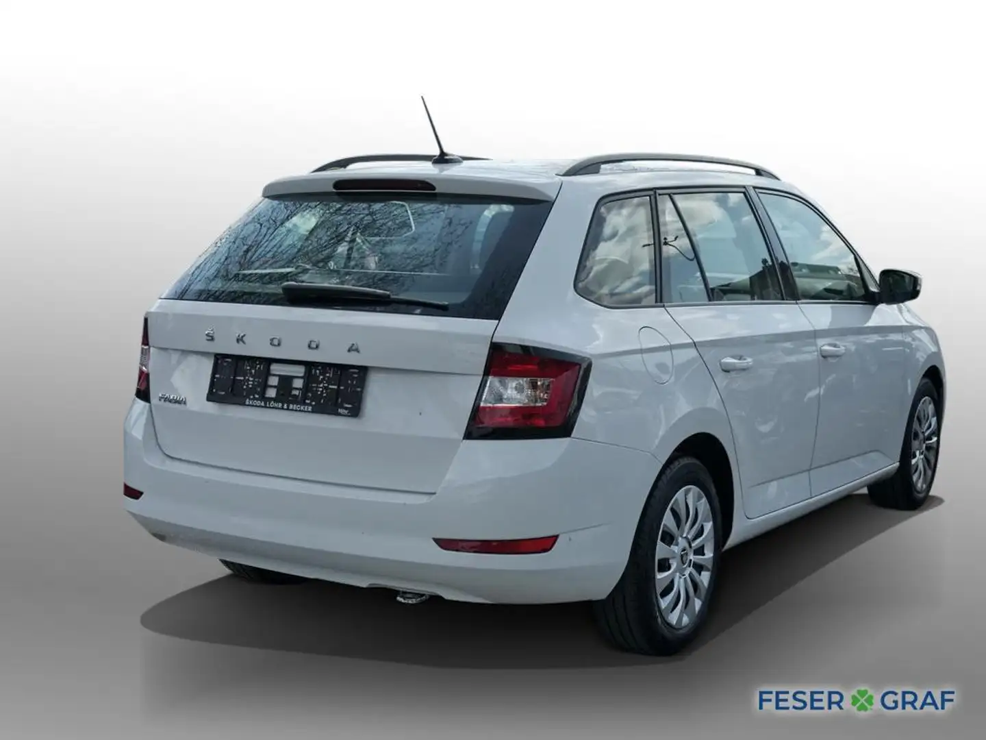 Skoda Fabia Combi Ambition Klima Apps Sitzhzg Tempomat Weiß - 2