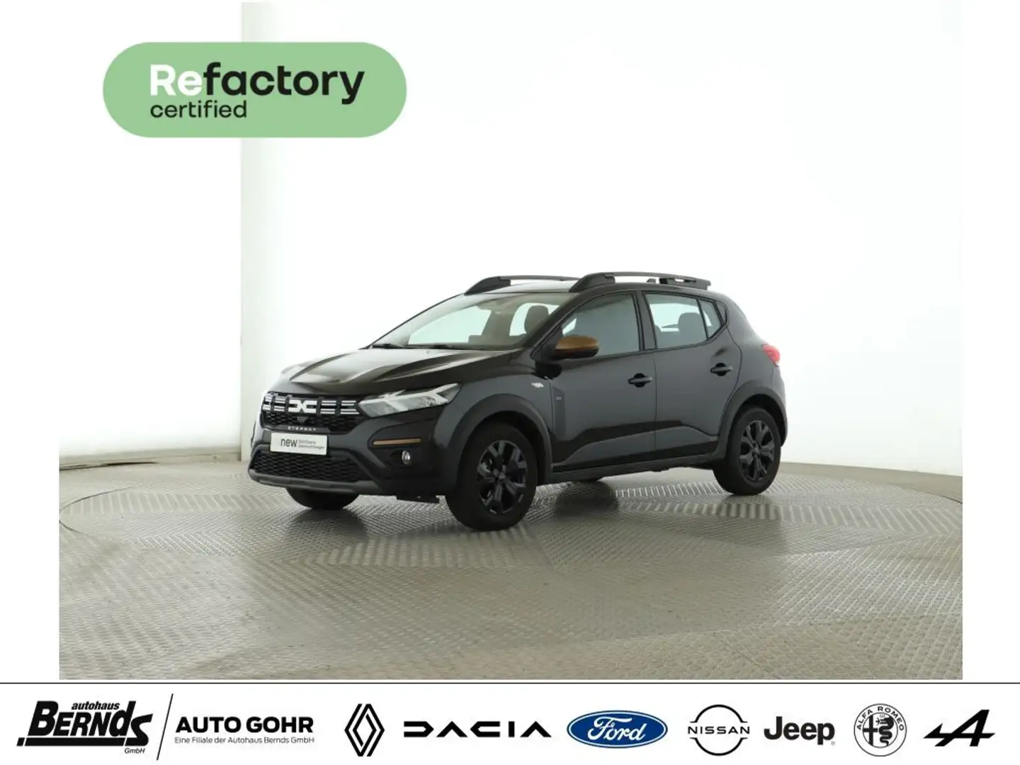 Dacia Sandero Stepway TCe 110 Extreme+ NAVI R-KAM PDC KLIMA TWW Noir - 1