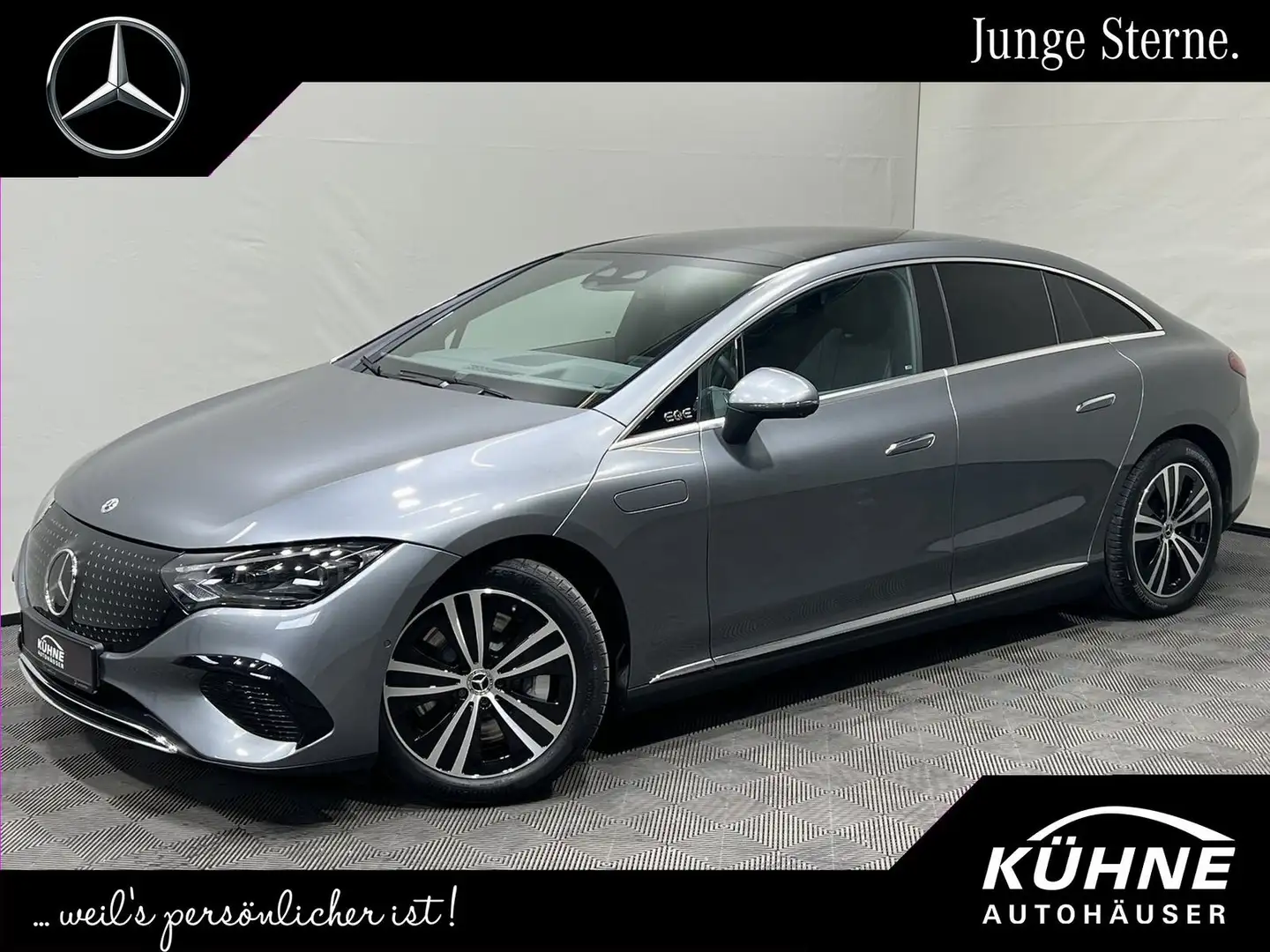 Mercedes-Benz EQE 300 Premium BUrm3D 360° Digital HA 10° Pano Grijs - 1