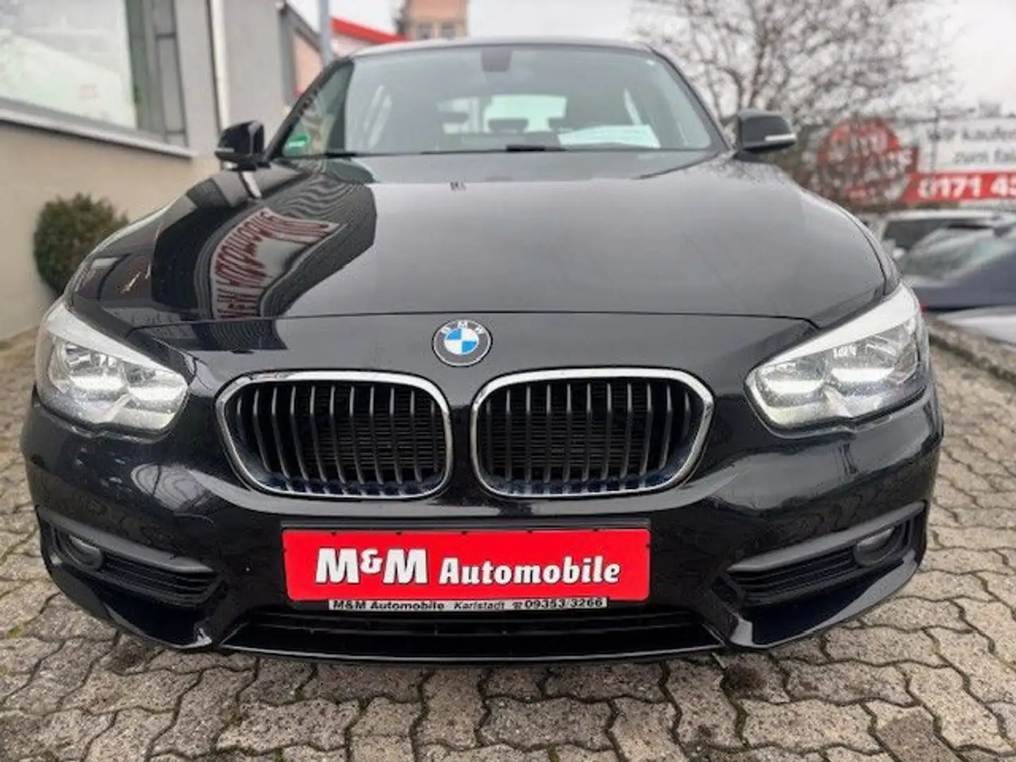 BMW 116 i 5-trg. Advantage *PDC+Tempomat+Sitzh.+Alu* Schwarz - 2