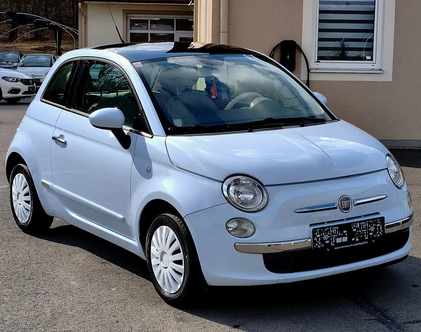Fiat 500 1,2 Lounge – Damenvorbesitz – Pickerl bis 10/20... Blau - 1