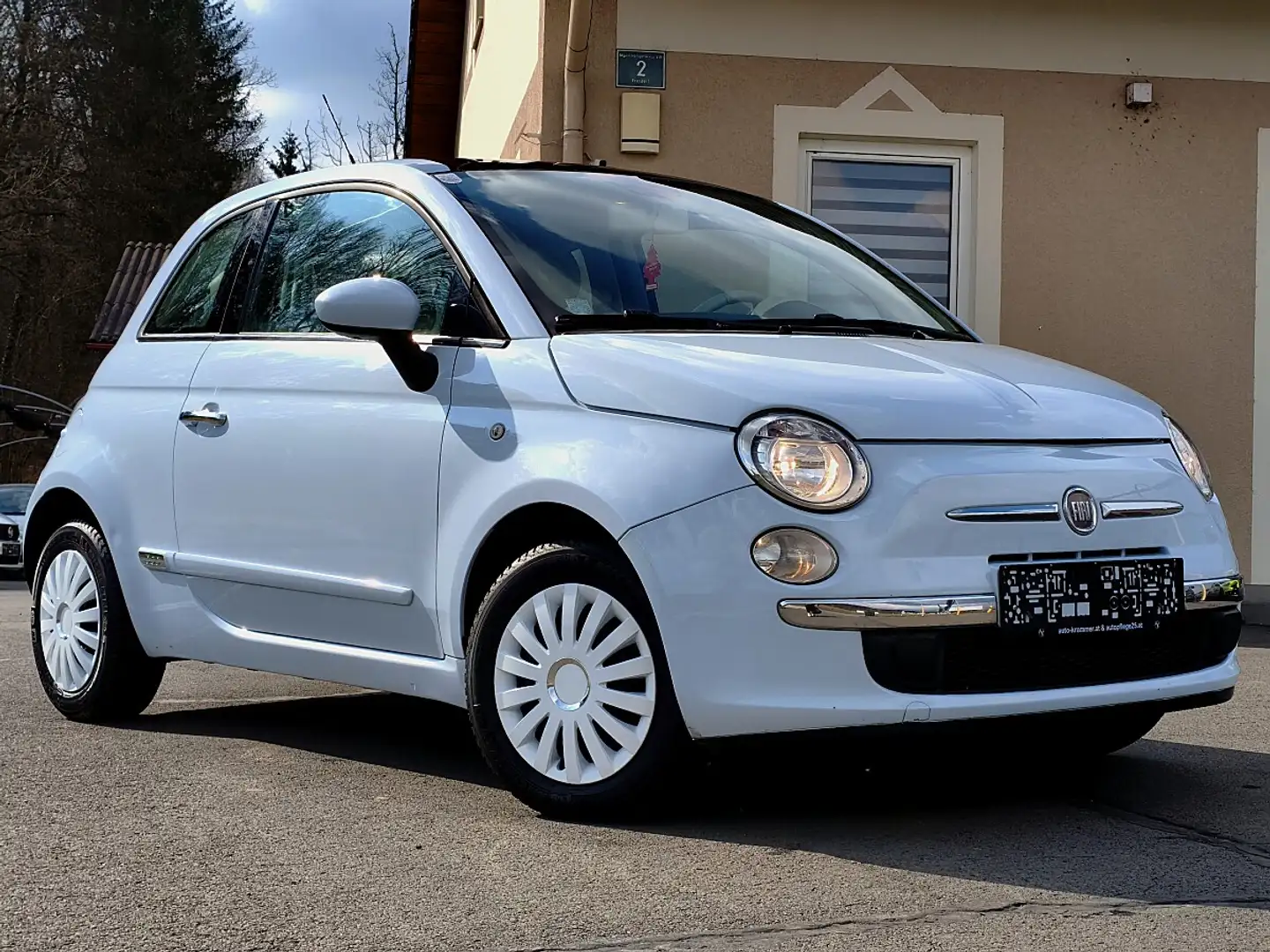Fiat 500 1,2 Lounge – Damenvorbesitz – Pickerl bis 10/20... Blau - 2