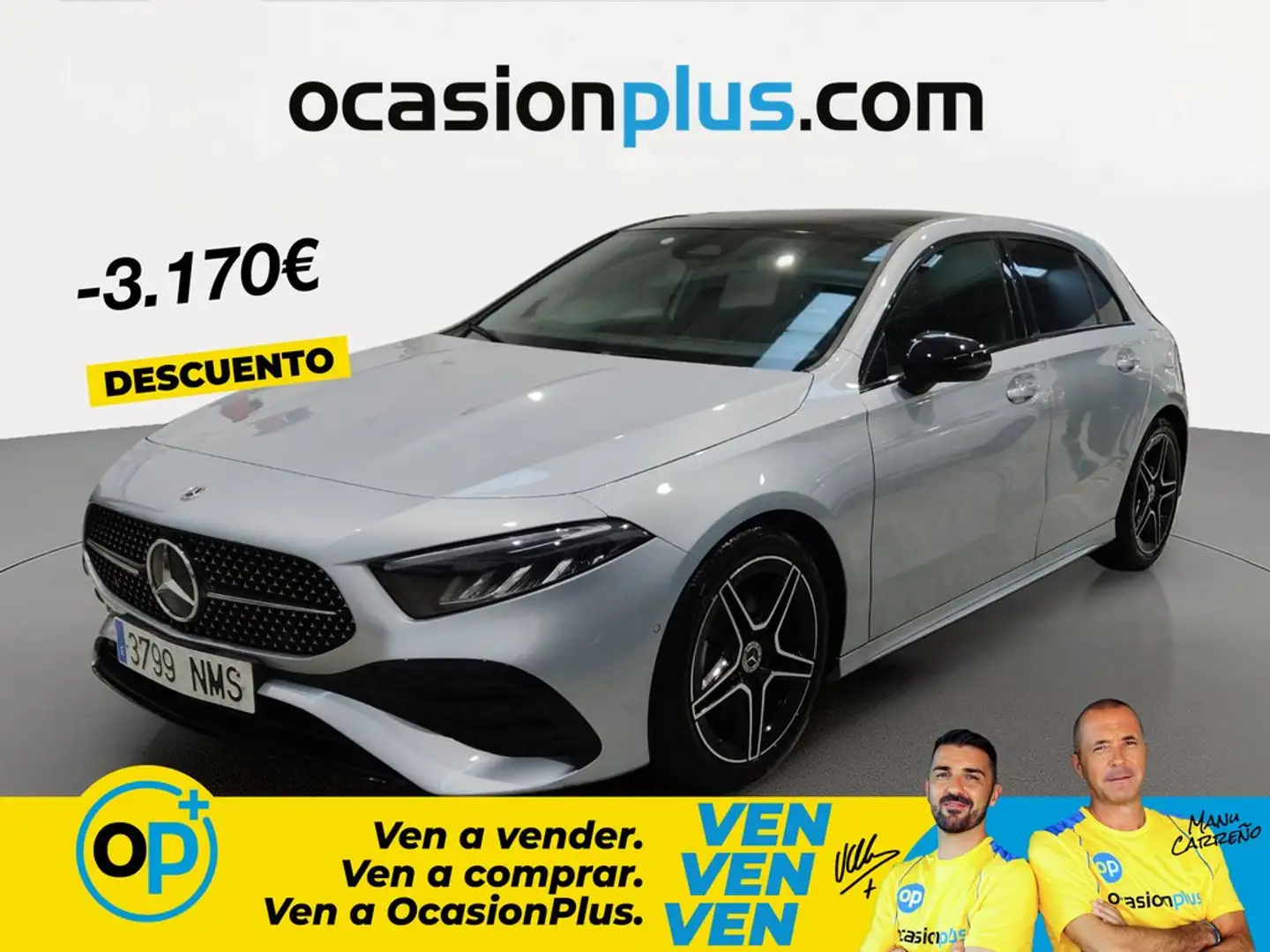 Mercedes-Benz A 180 Progressive Line Advanced 7G-DCT Gris - 1