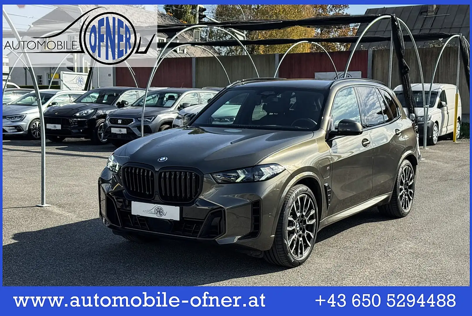 BMW X5 xDrive50e PHEV 25,7kWh Aut. M-Sport AHK Luft Dr... Grün - 1