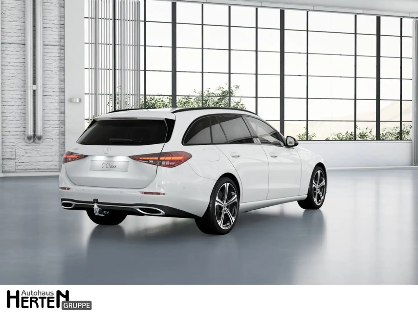 Mercedes-Benz C 200 T Avantgarde+DIGITAL LIGHT+AHK+PANORAMA-SD Weiß - 2
