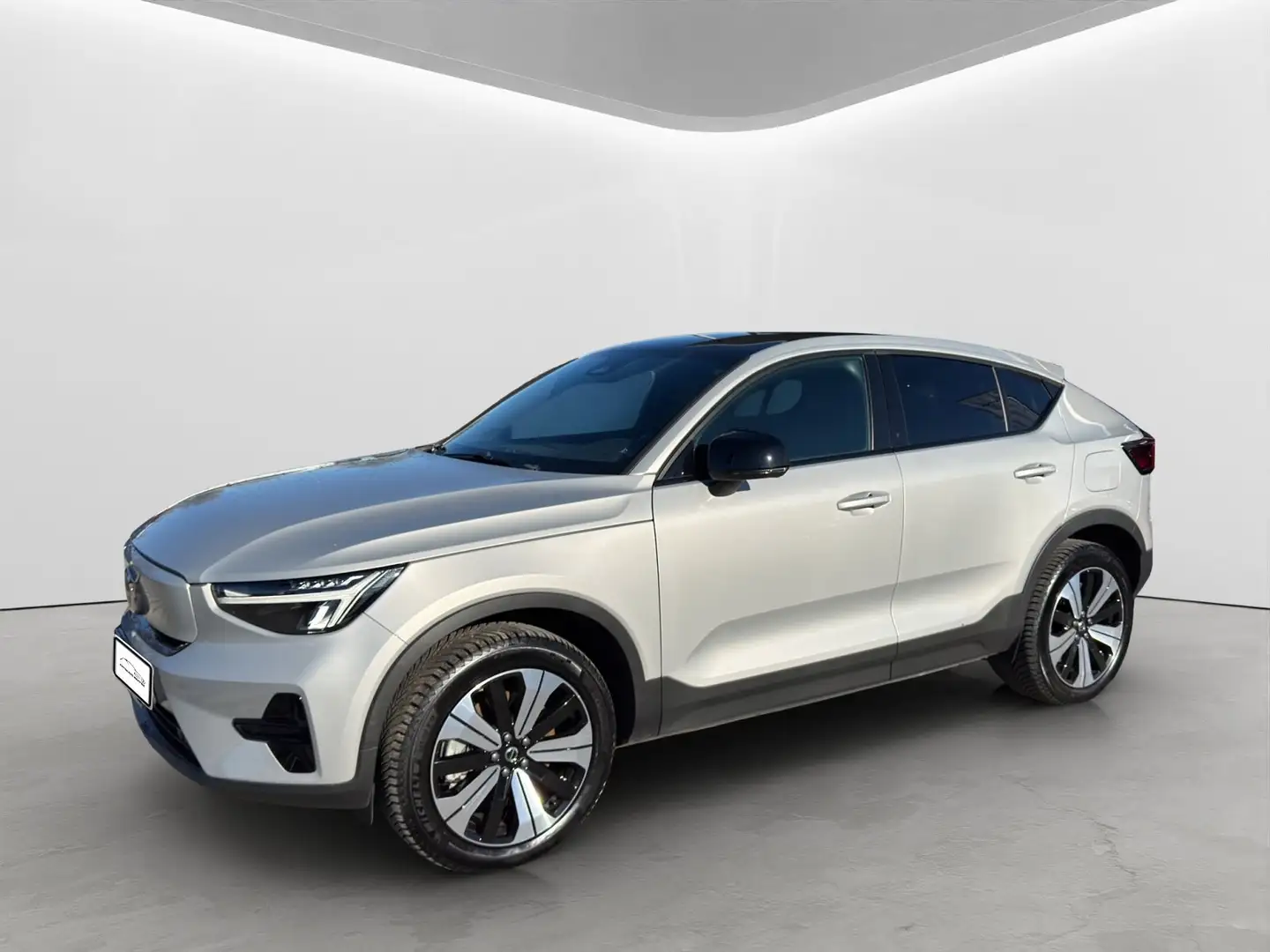 Volvo C40 TWIN Motor Plus Recharge / Pure Electric AWD Argent - 2