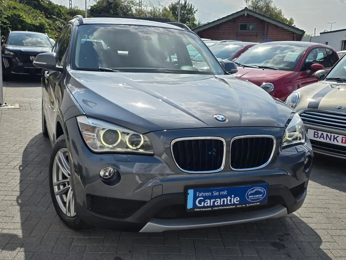 BMW X1 18 d xDrive -AHK/WR+SR/BiXenon- Gris - 2