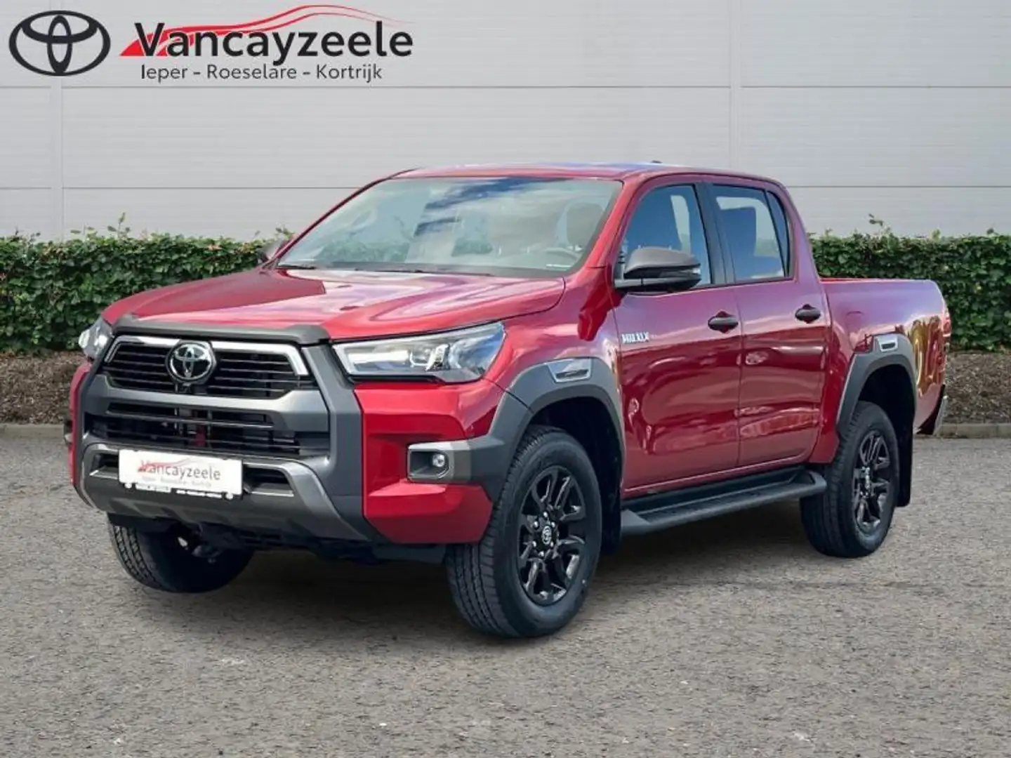 Toyota Hilux invincible+cam+nav+sens V&A Rouge - 1