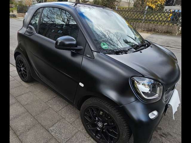 smart forTwo fortwo 66kw prime sport*pano*navi black velvet