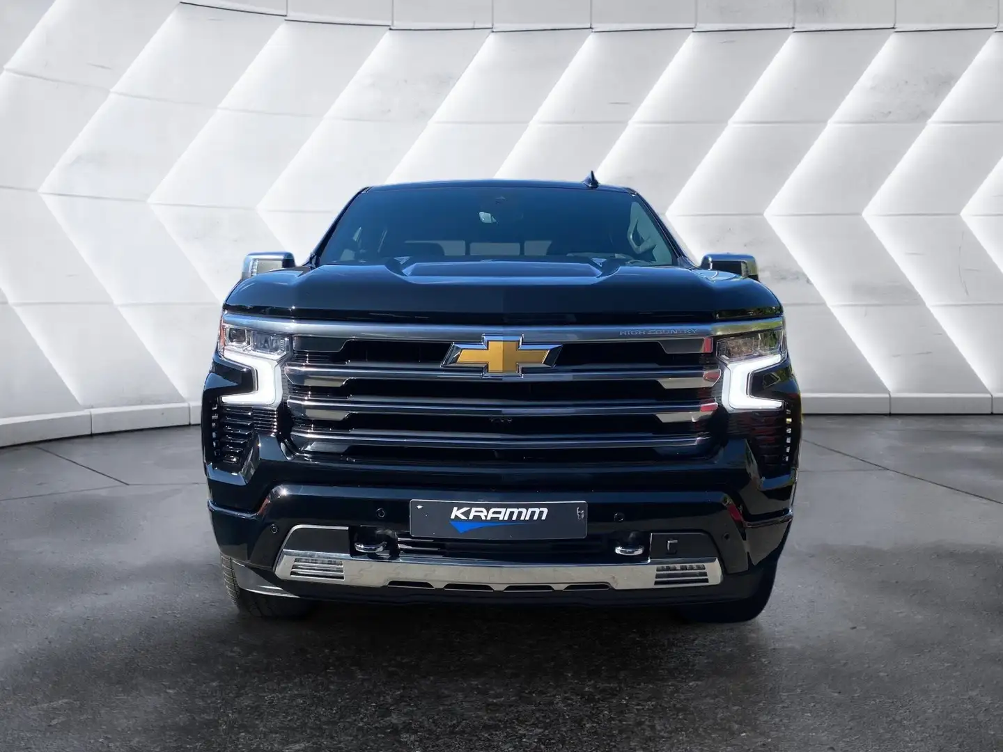 Chevrolet Silverado 1500 High Country 4WD 3.0 Turbo Diesel Czarny - 2