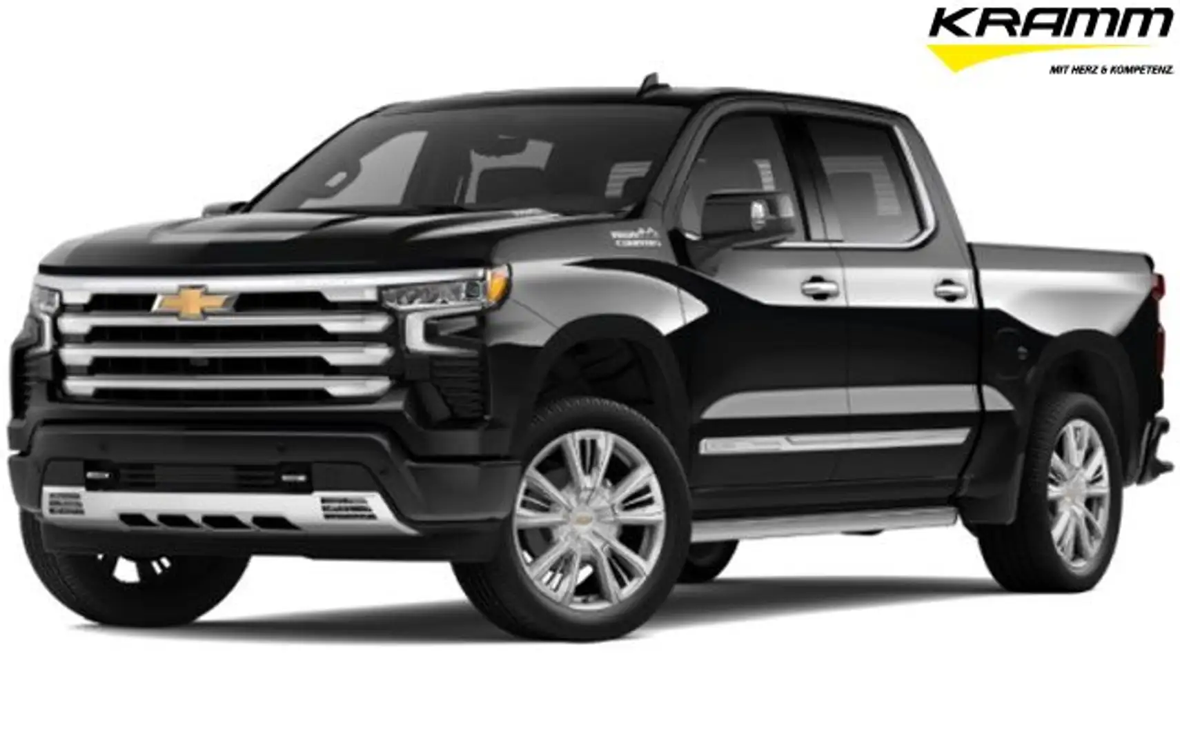 Chevrolet Silverado 1500 High Country 4WD 3.0 Turbo Diesel Zwart - 1