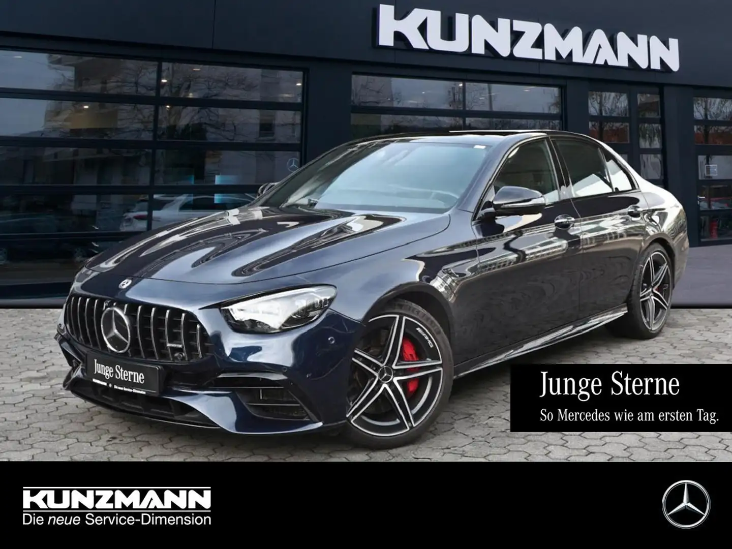 Mercedes-Benz E 63 AMG S 4M+ Night Panorama Distronic+ 360° Blau - 1