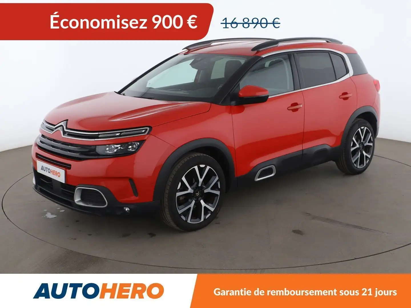 Citroen C5 Aircross 1.5 Blue-HDi Shine EAT8 Orange - 1