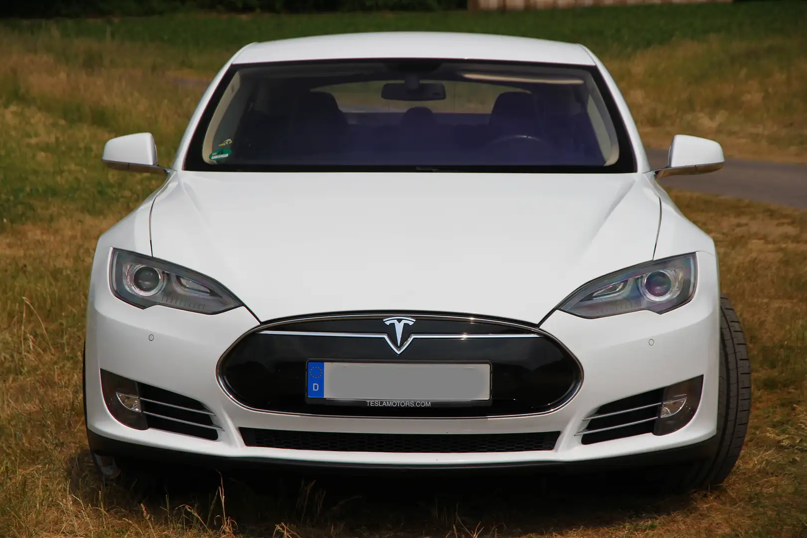 Tesla Model S Model S 85 Blanc - 2