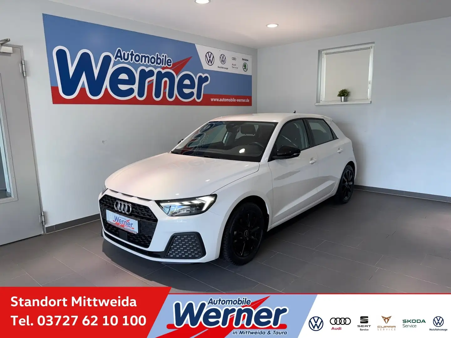 Audi A1 Sportback 25TFSI LED App-Navi Sitzh DSG Weiß - 1
