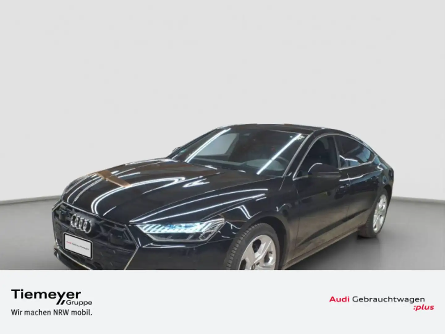 Audi A7 45 TDI Q PANO HuD AHK MATRIX MEMORY Schwarz - 1
