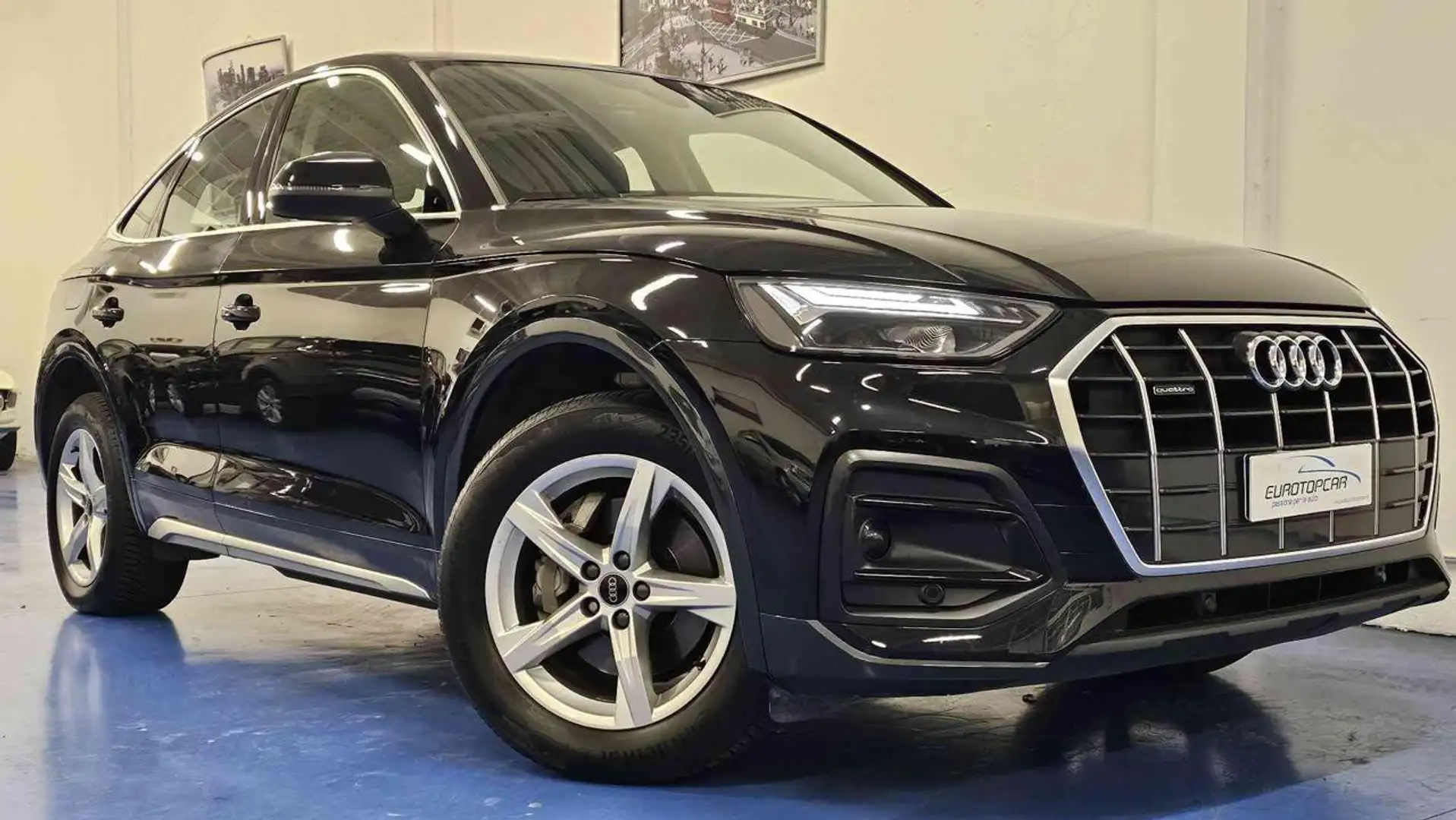Audi Q5 SPB 40tdi quattro 204CV MILD HYBRID Advanced Negru - 2