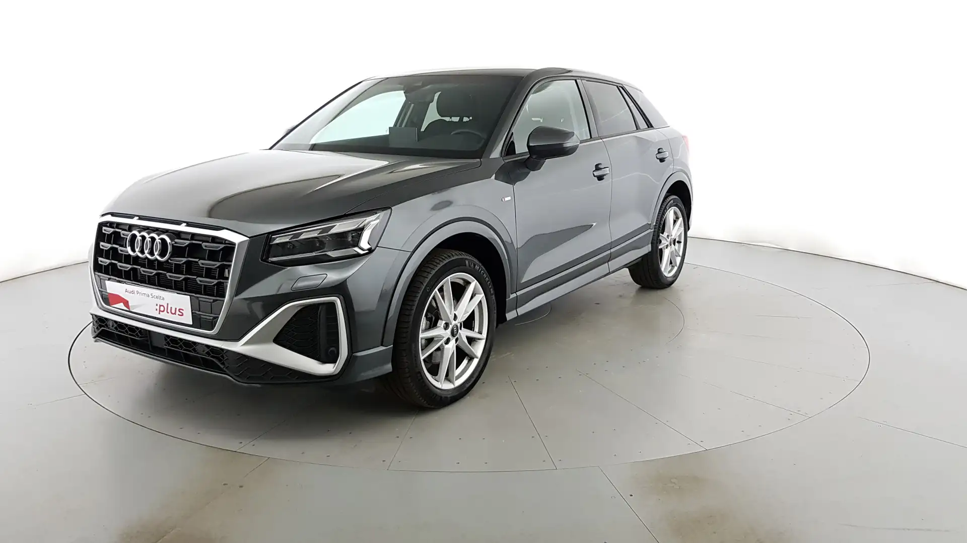 Audi Q2 35 2.0 tdi S line edition s-tronic Grigio - 1