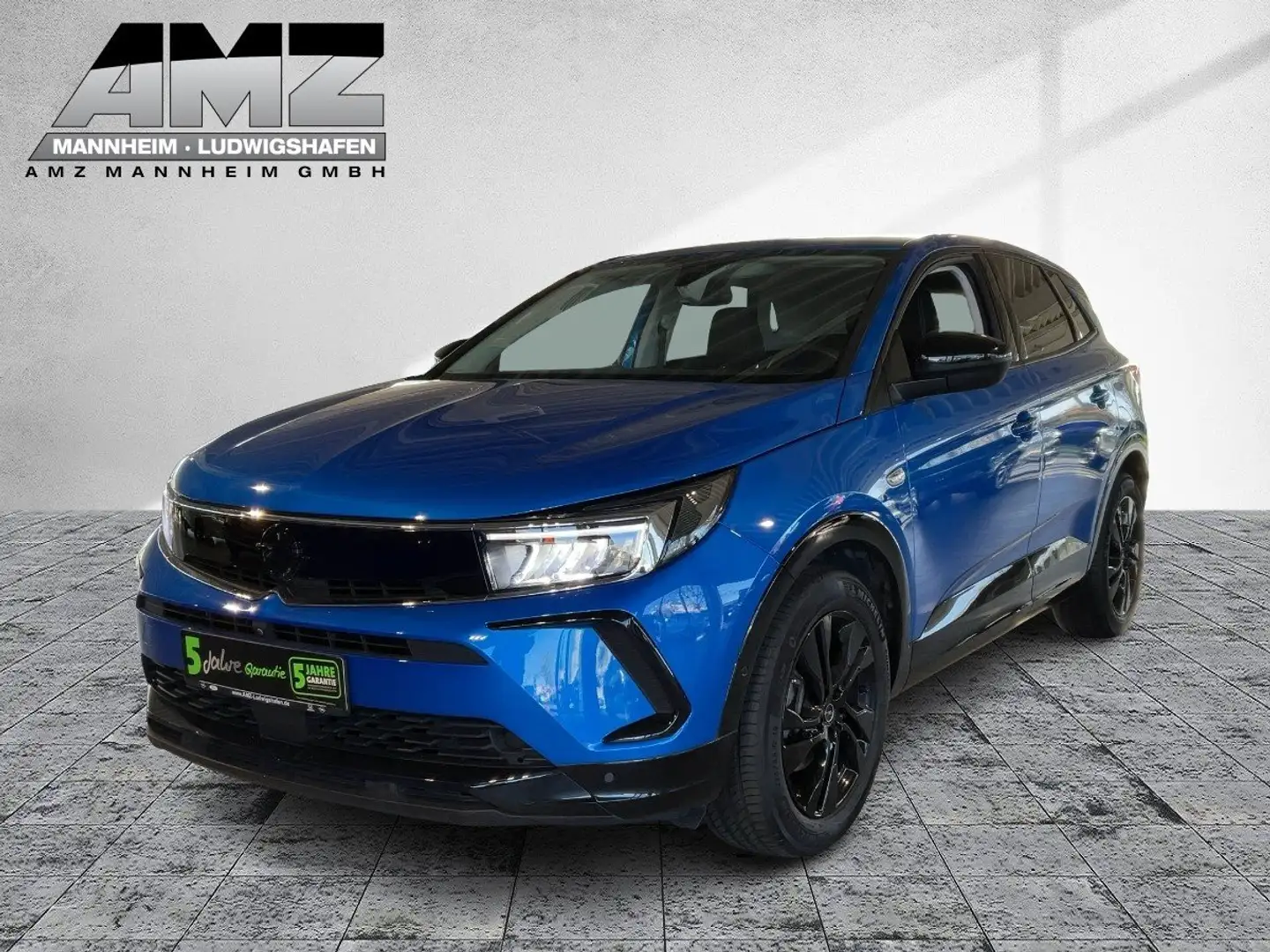 Opel Grandland 1.2 Turbo GS Line LED+Navi+Sitzheizung Bleu - 2