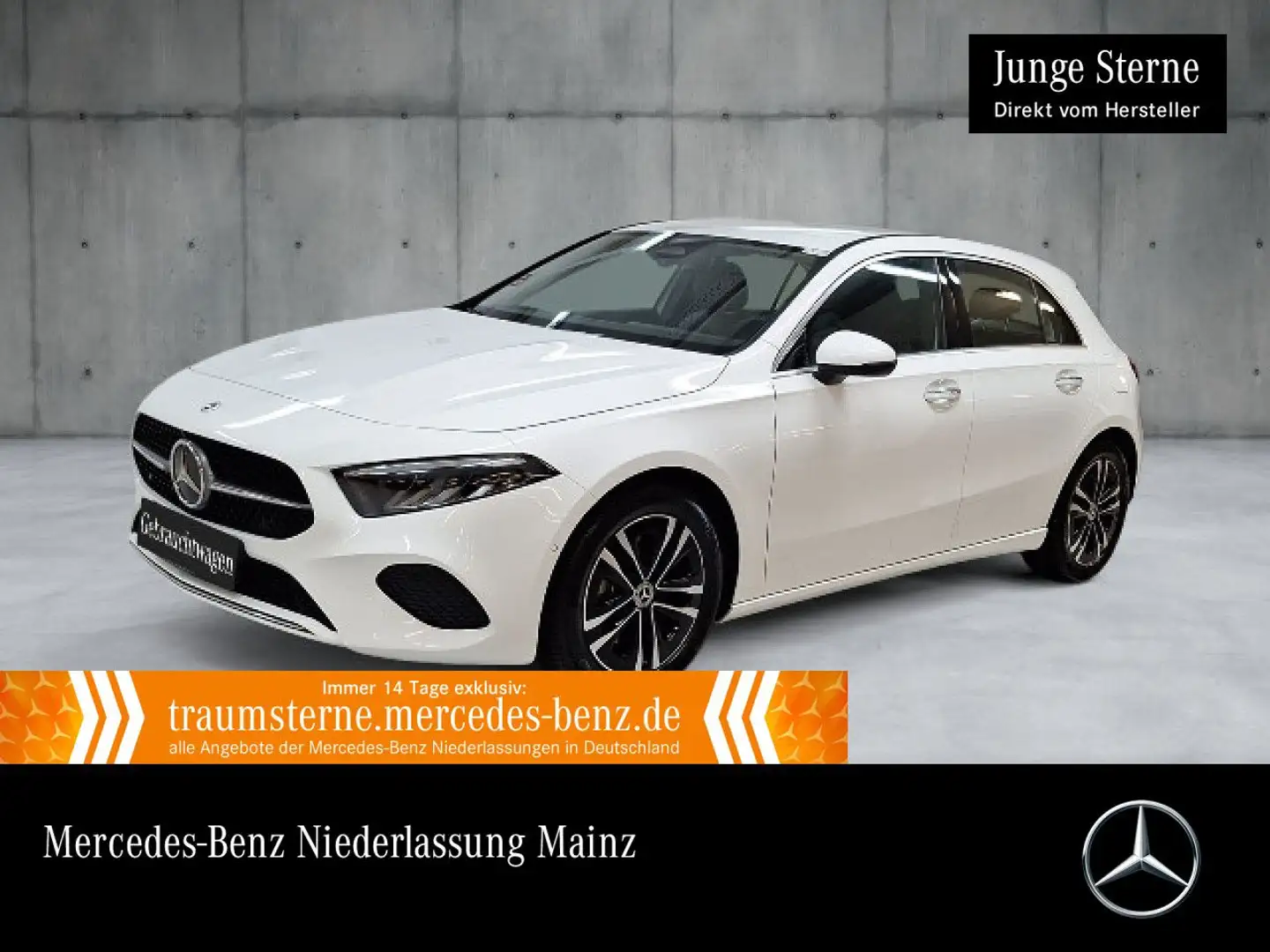 Mercedes-Benz A 220 4M PROGRESSIVE+LED+KAMERA+TOTW+KEYLESS+8G Blanc - 1