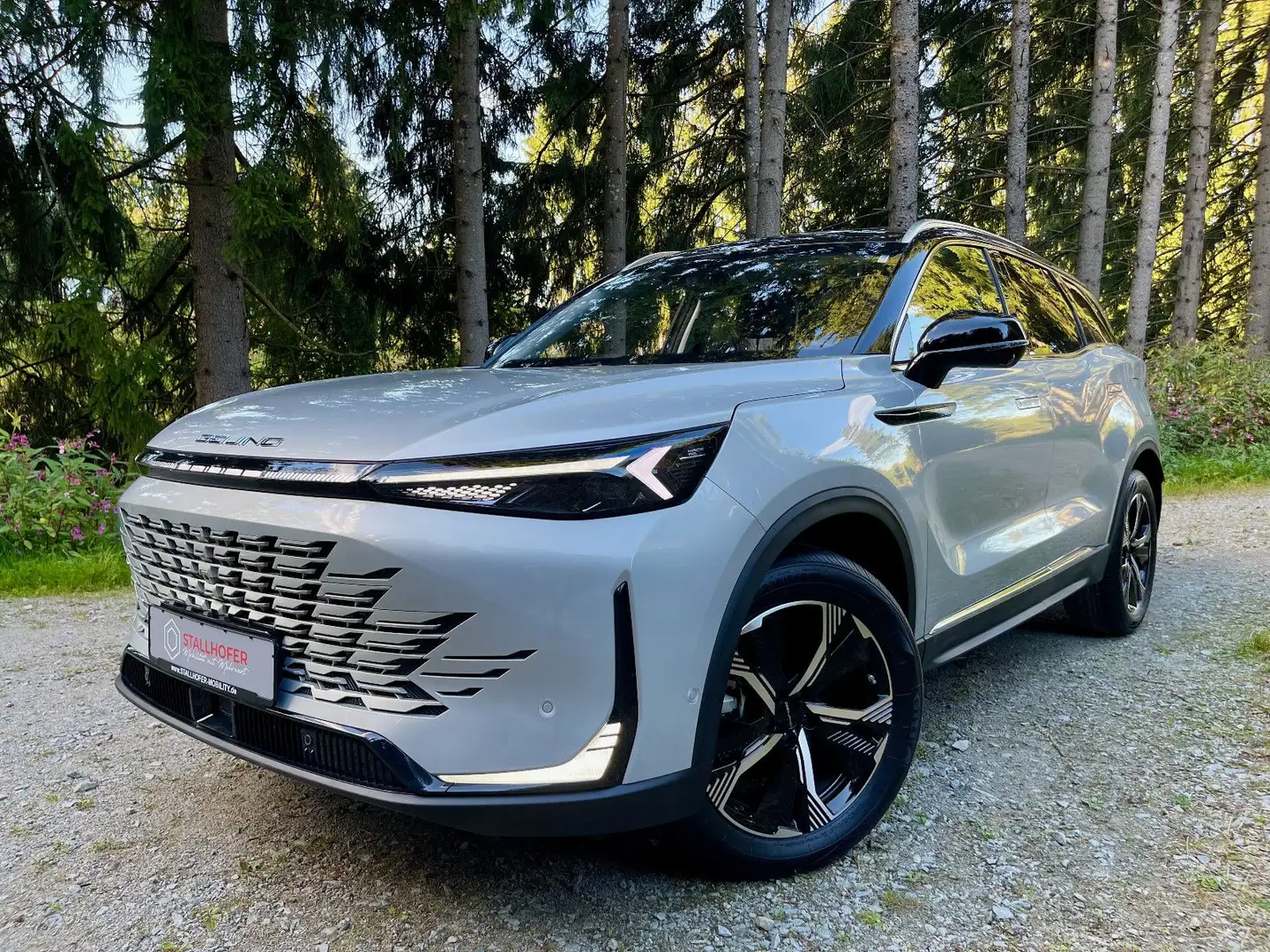 BAIC Beijing X75 PANO Leder CarPlay SHZ inkl. ÜBF STM Silber - 1