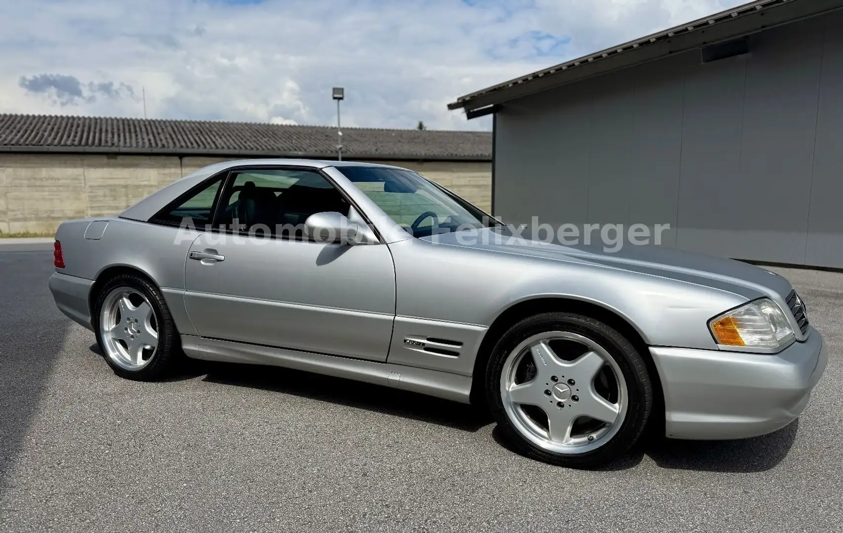 Mercedes-Benz SL 500 AMG Line Xenon Leder Bose Silber - 2