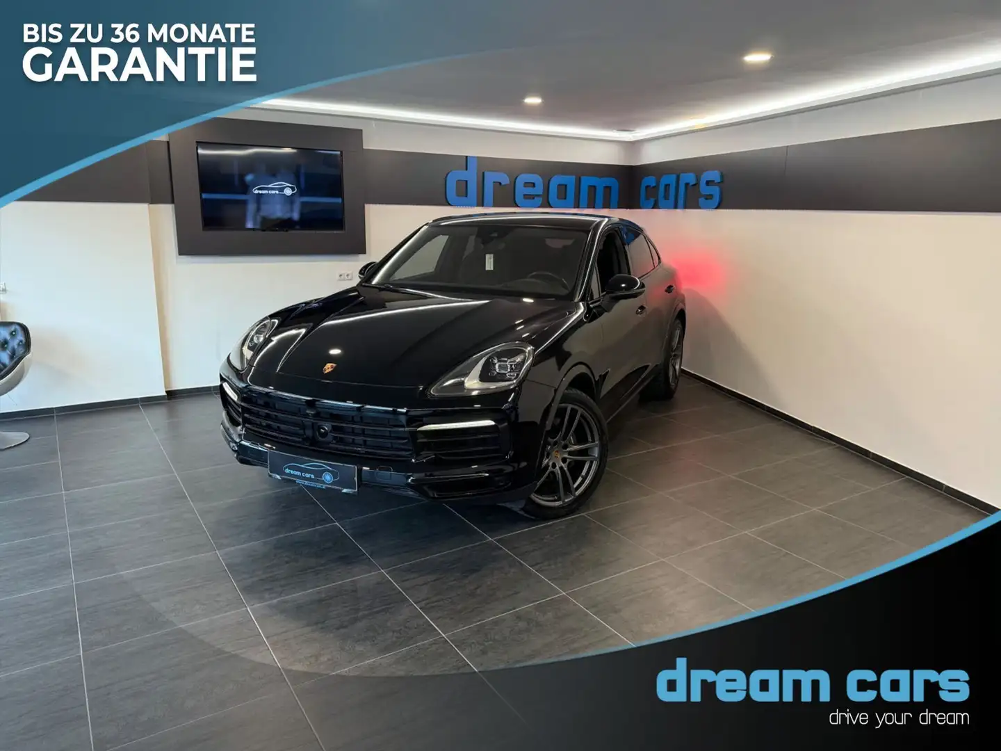 Porsche Cayenne Coupe Aut. ASSISTENZSYSTEME / 18 wege / HEAD UP Zwart - 1