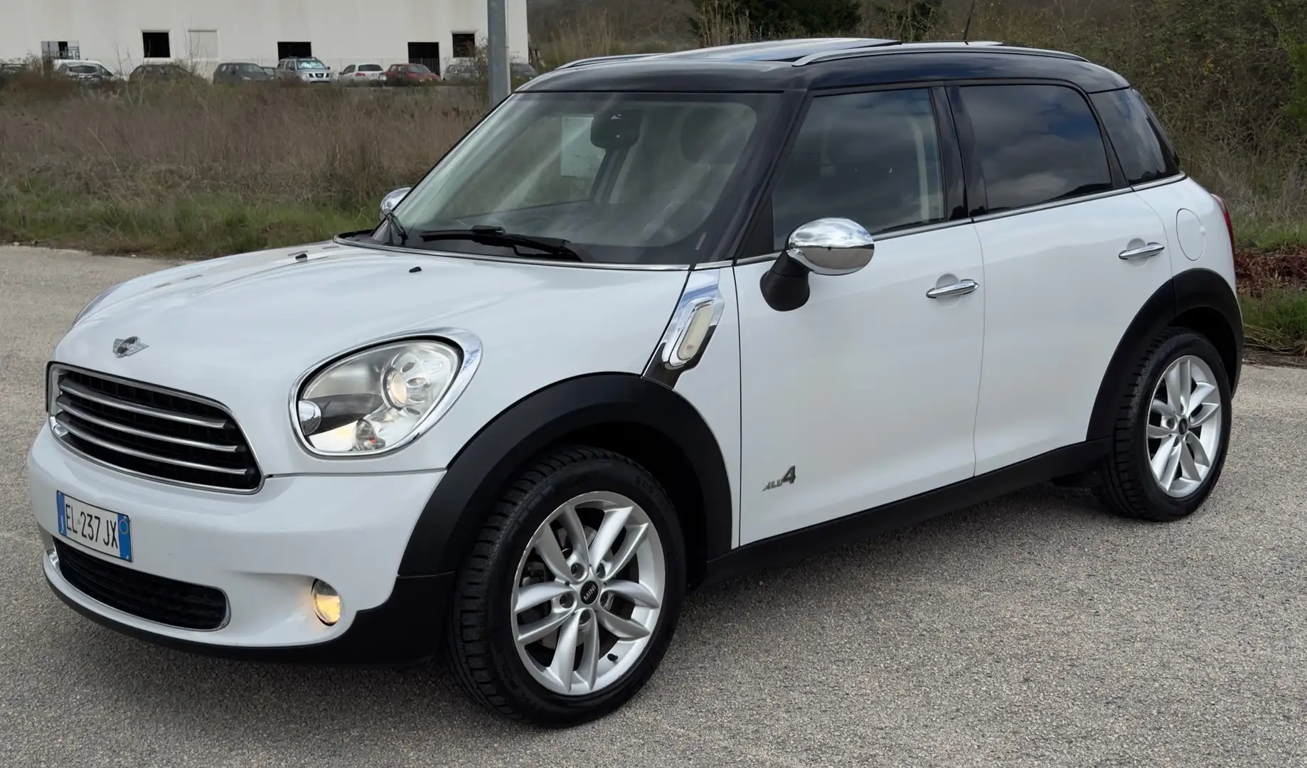 MINI Cooper D Countryman 2.0 motore BMW-unicoproprietario-cambio automatico Blanco - 1