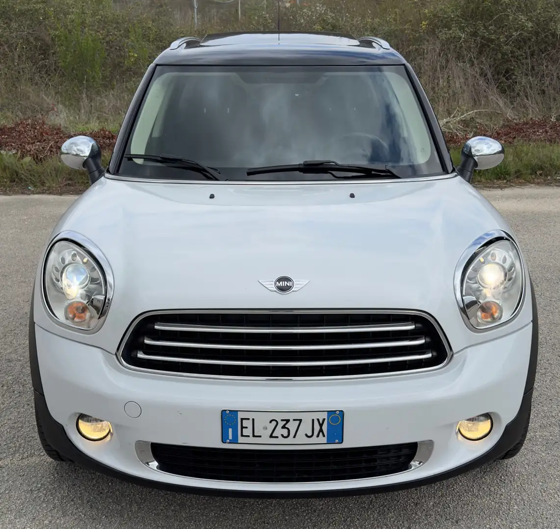 MINI Cooper D Countryman 2.0 motore BMW-unicoproprietario-cambio automatico Blanco - 2