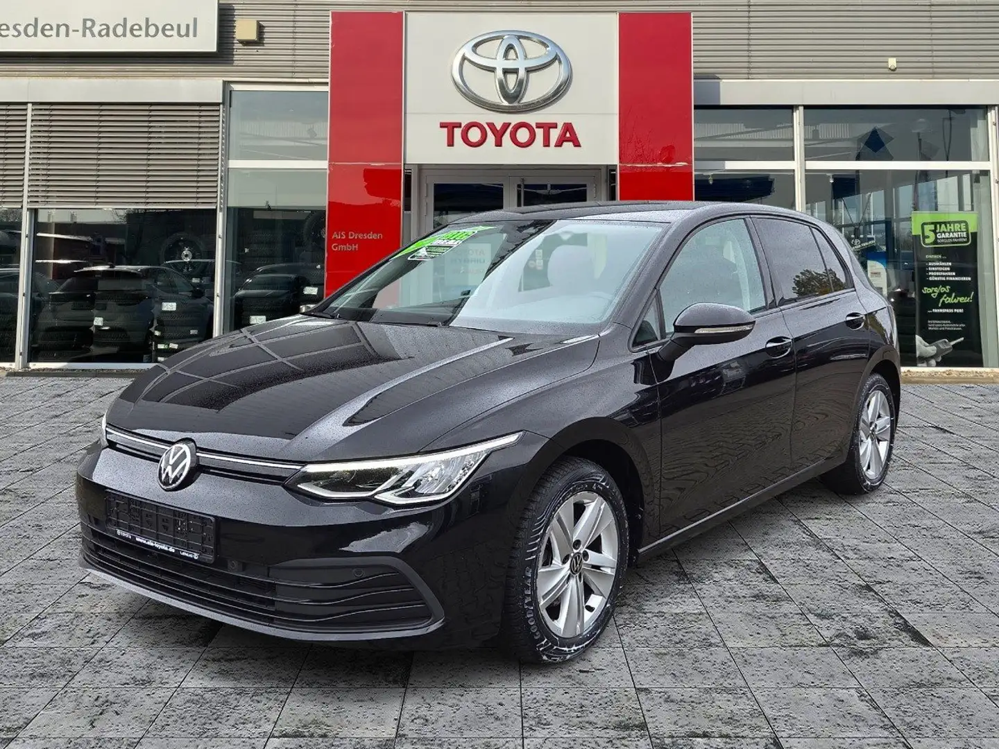 Volkswagen Golf VIII 2.0 TDI Life ACC+LED+Navi+SHZ+Winterp. Noir - 2