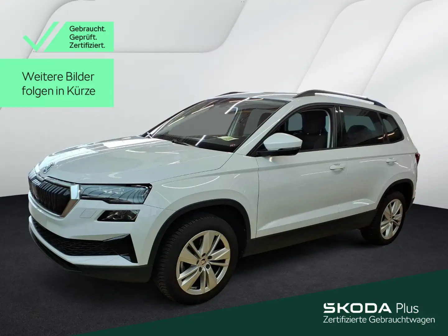 Skoda Karoq 1.5 TSI DSG SELECTION*MATRIX*KESSY*AHK*KAM Weiß - 1