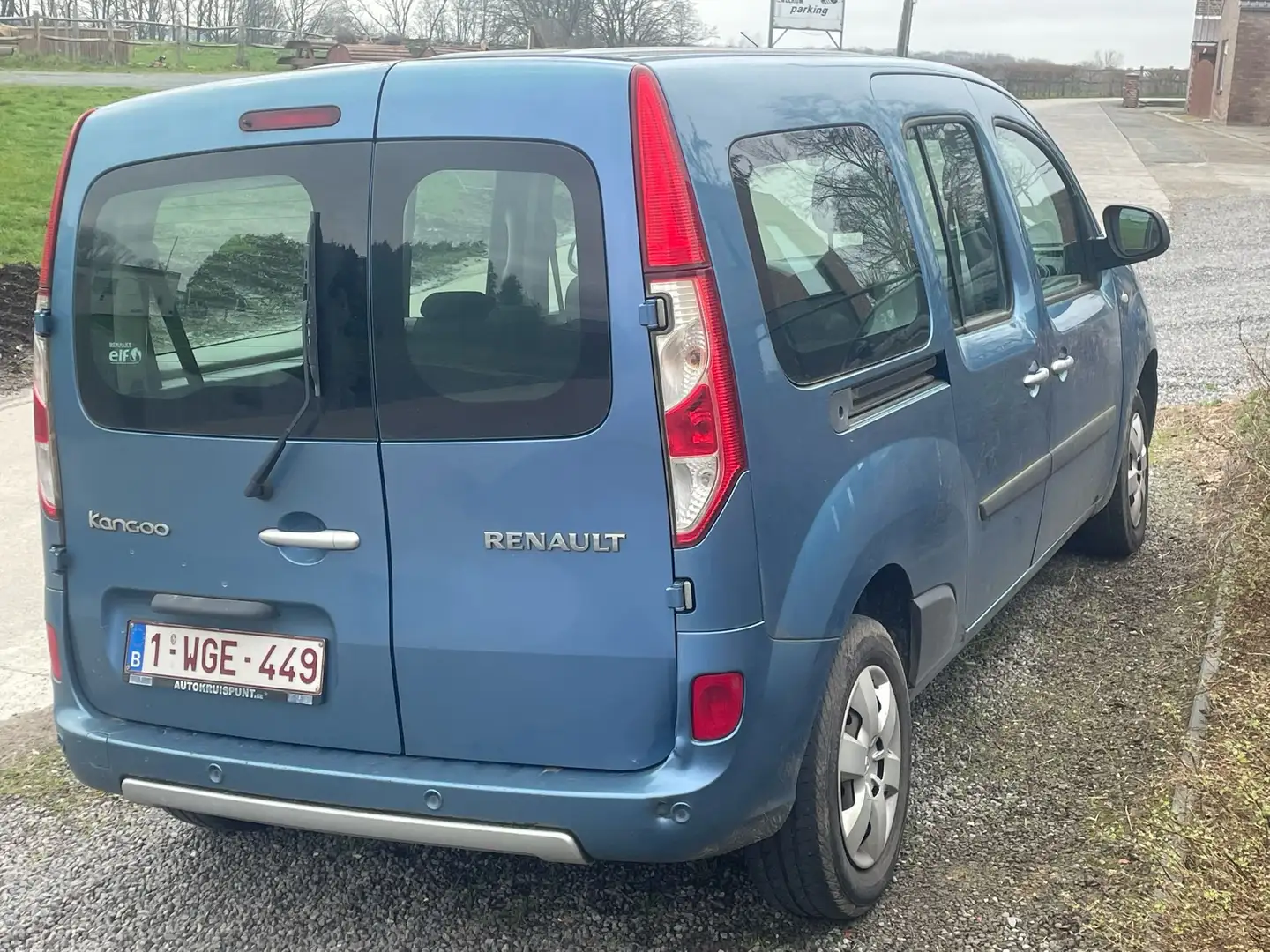 Renault Kangoo Kangoo dCi 90 FAP LIMITED Bleu - 2