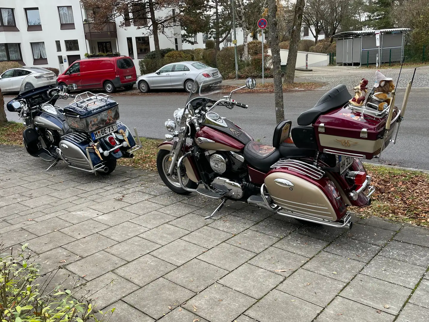 Kawasaki VN 1600 VN 1500 und VN 1600 Classic Tourer zusammen - 2