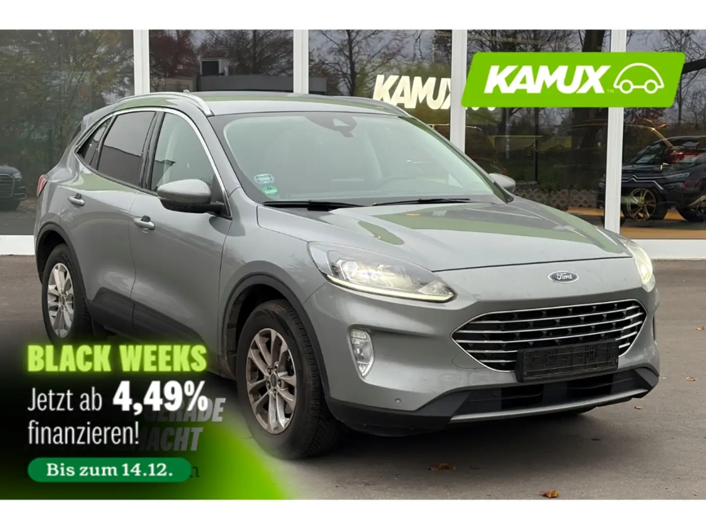 Ford Kuga 1.5EB Titanium+LED+NAVI+KAMERA+TEMPO+PDC Argent - 1