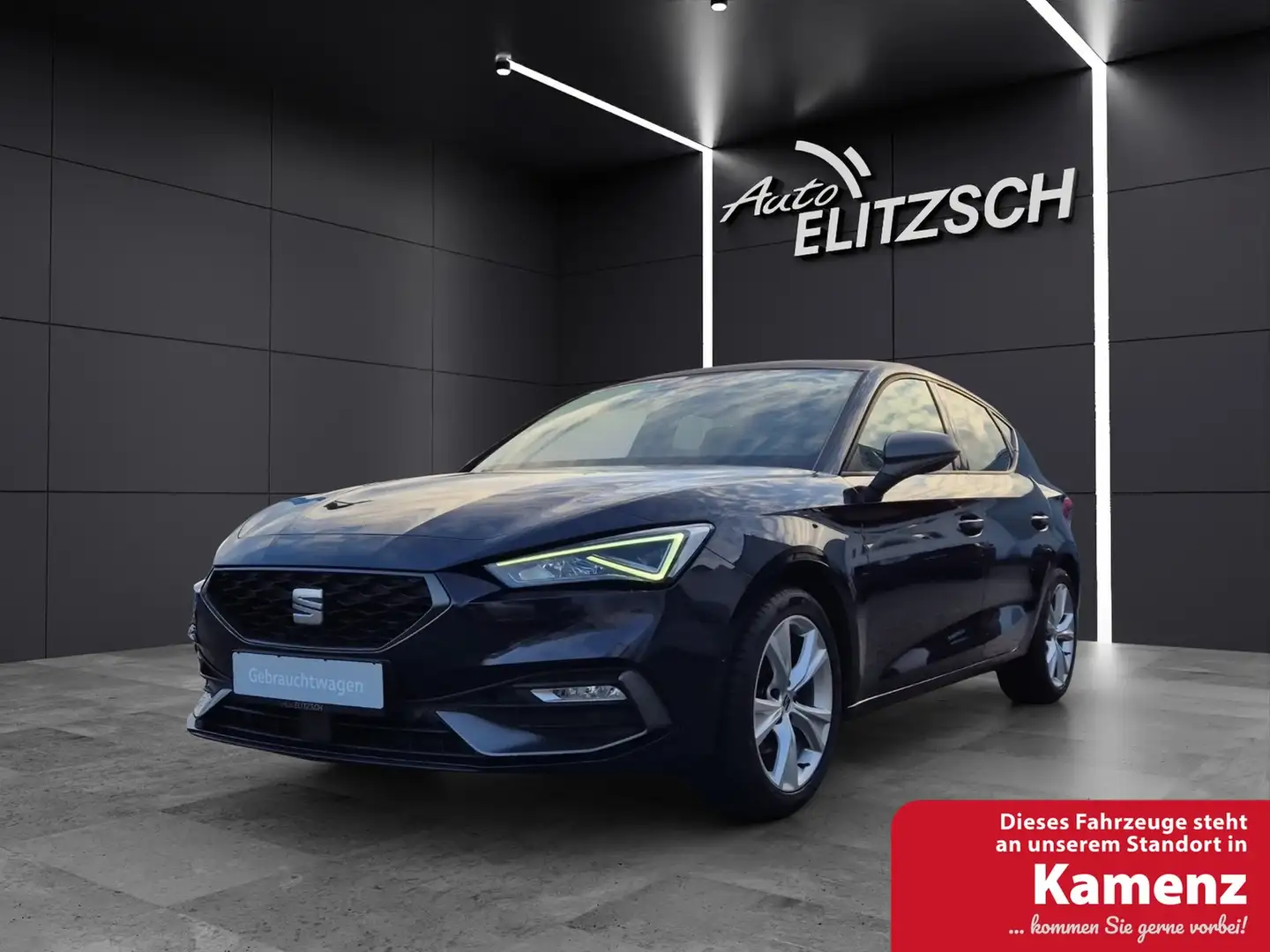 SEAT Leon eTSI FR-Line DSG LED Navi GRA PDC SH Blau - 1